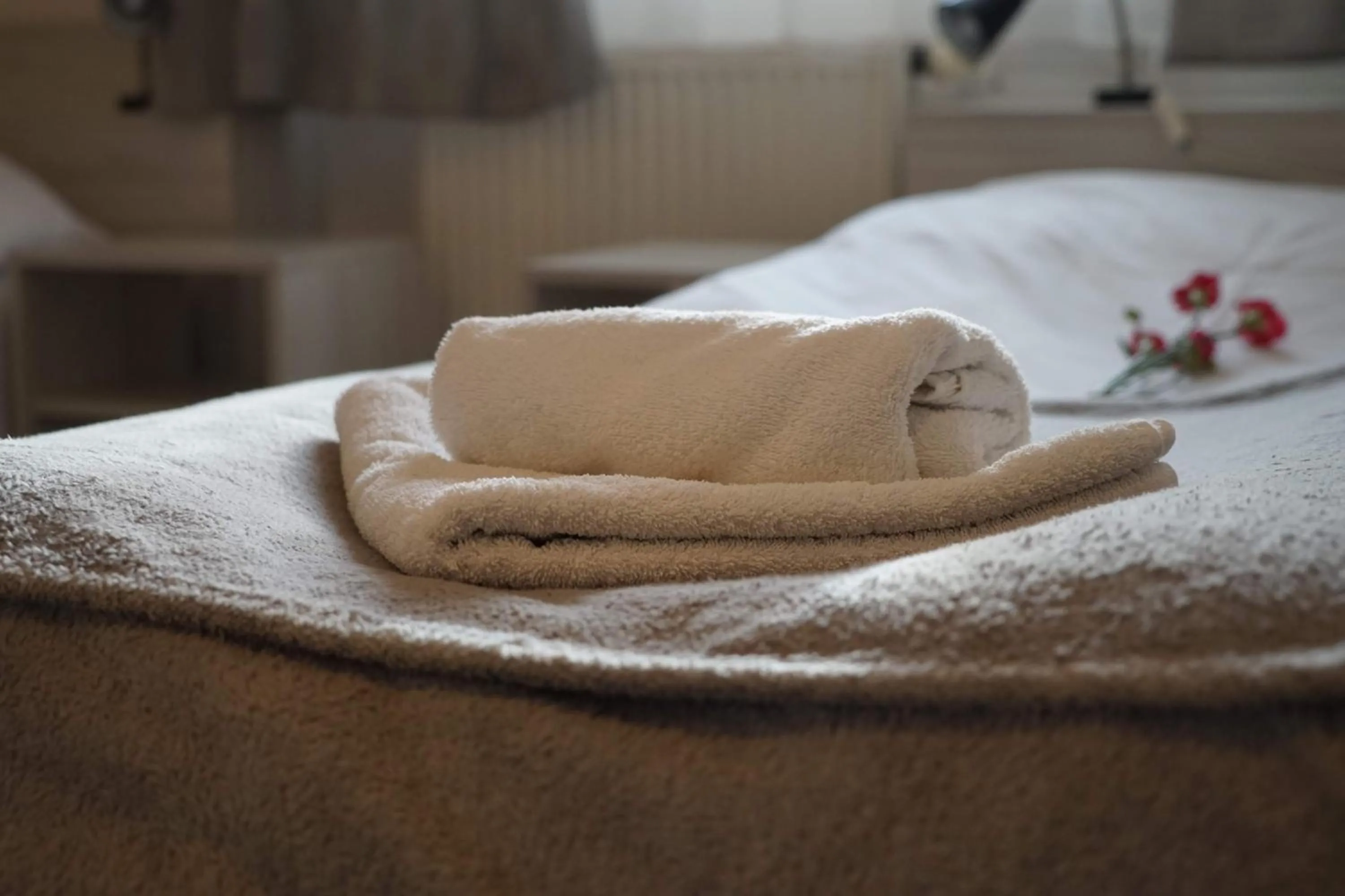 Bed in Dom Gościnny 8 km od Suntago, Deepspot