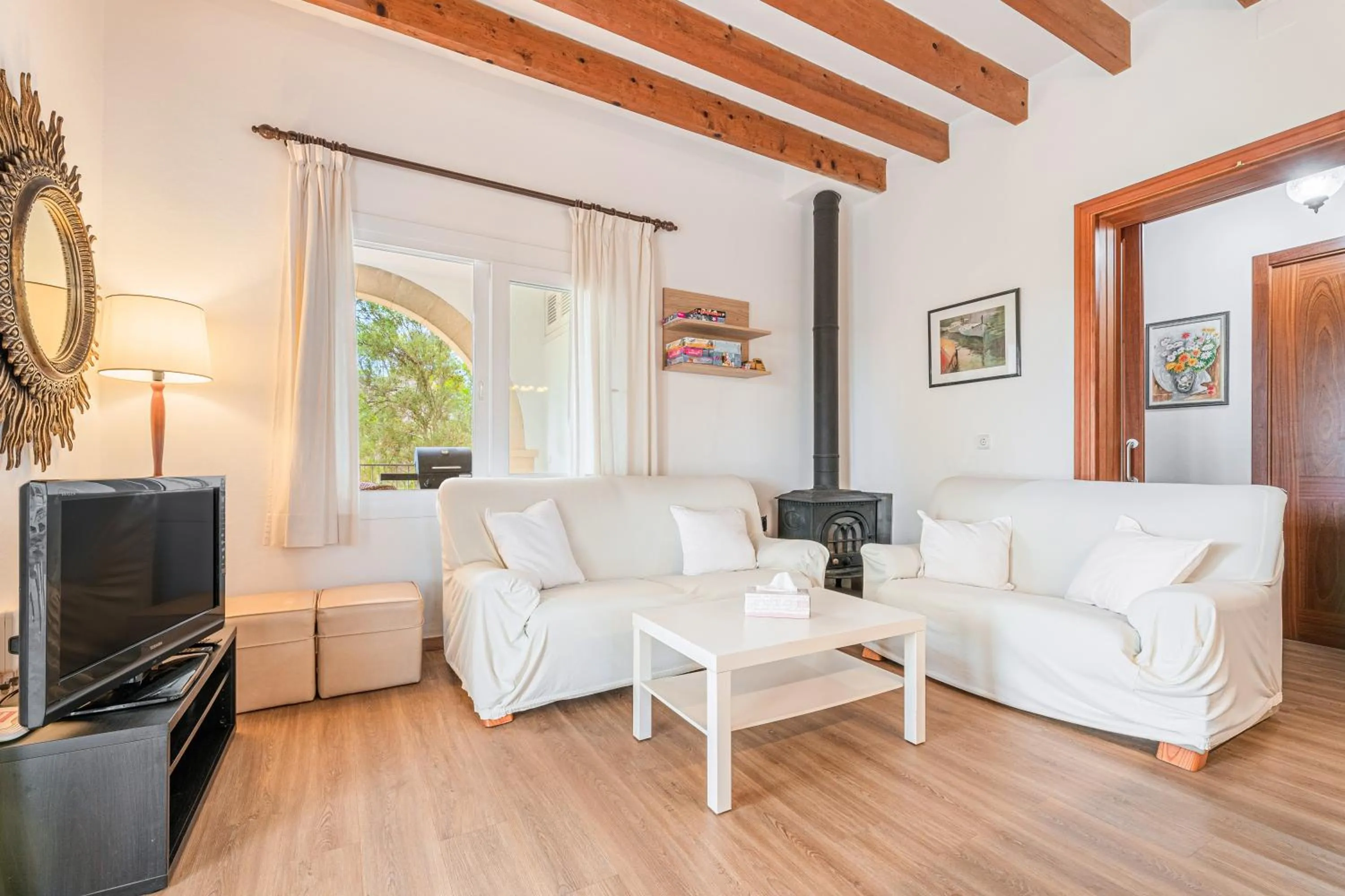 Living room in Villa Rosa