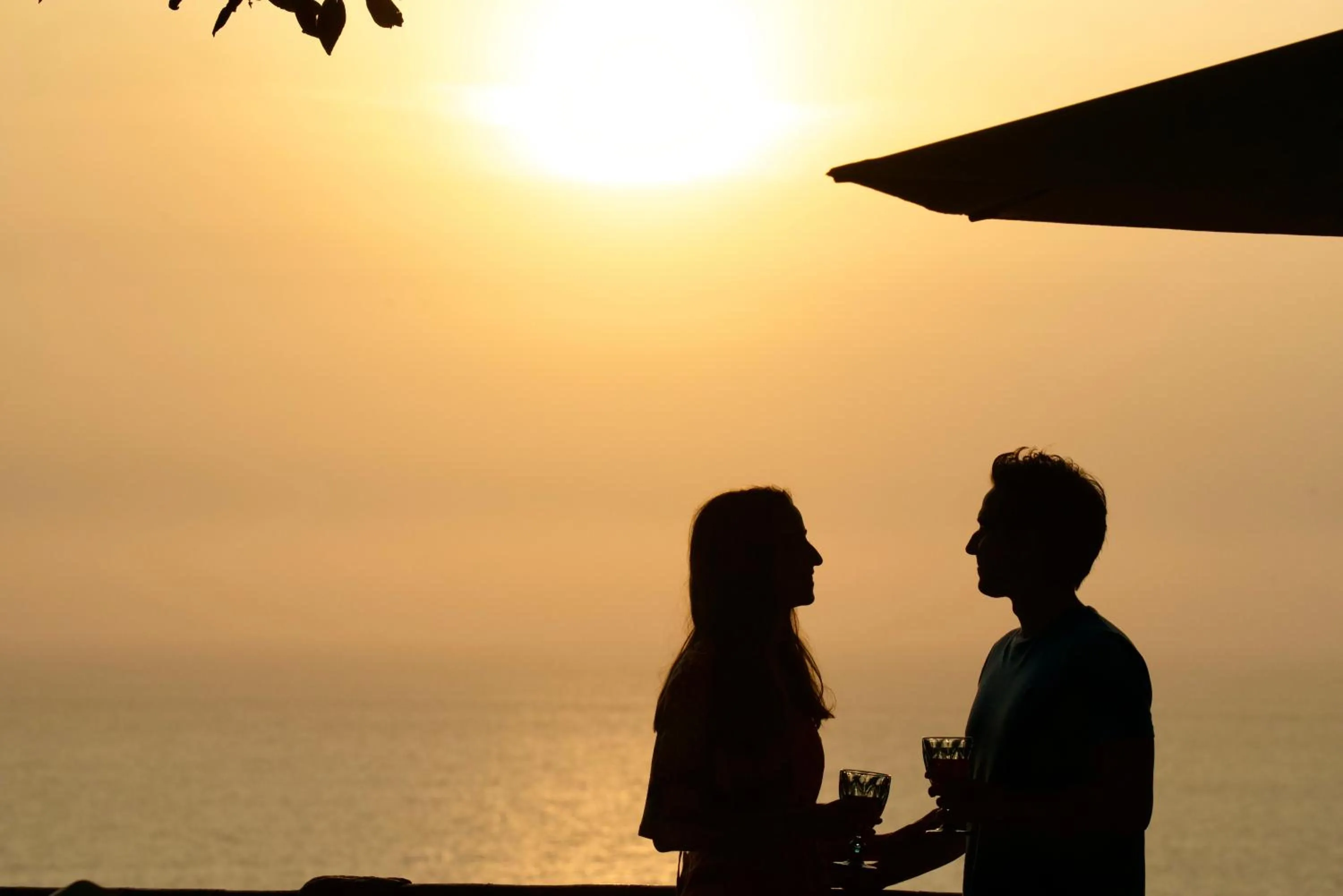 Sunset in Samai Lodge Holistic Living