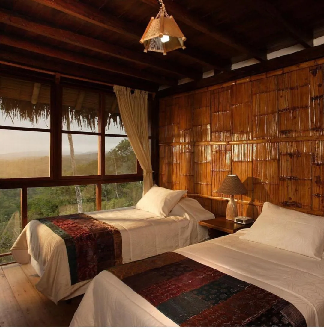 Bed in Samai Lodge Holistic Living
