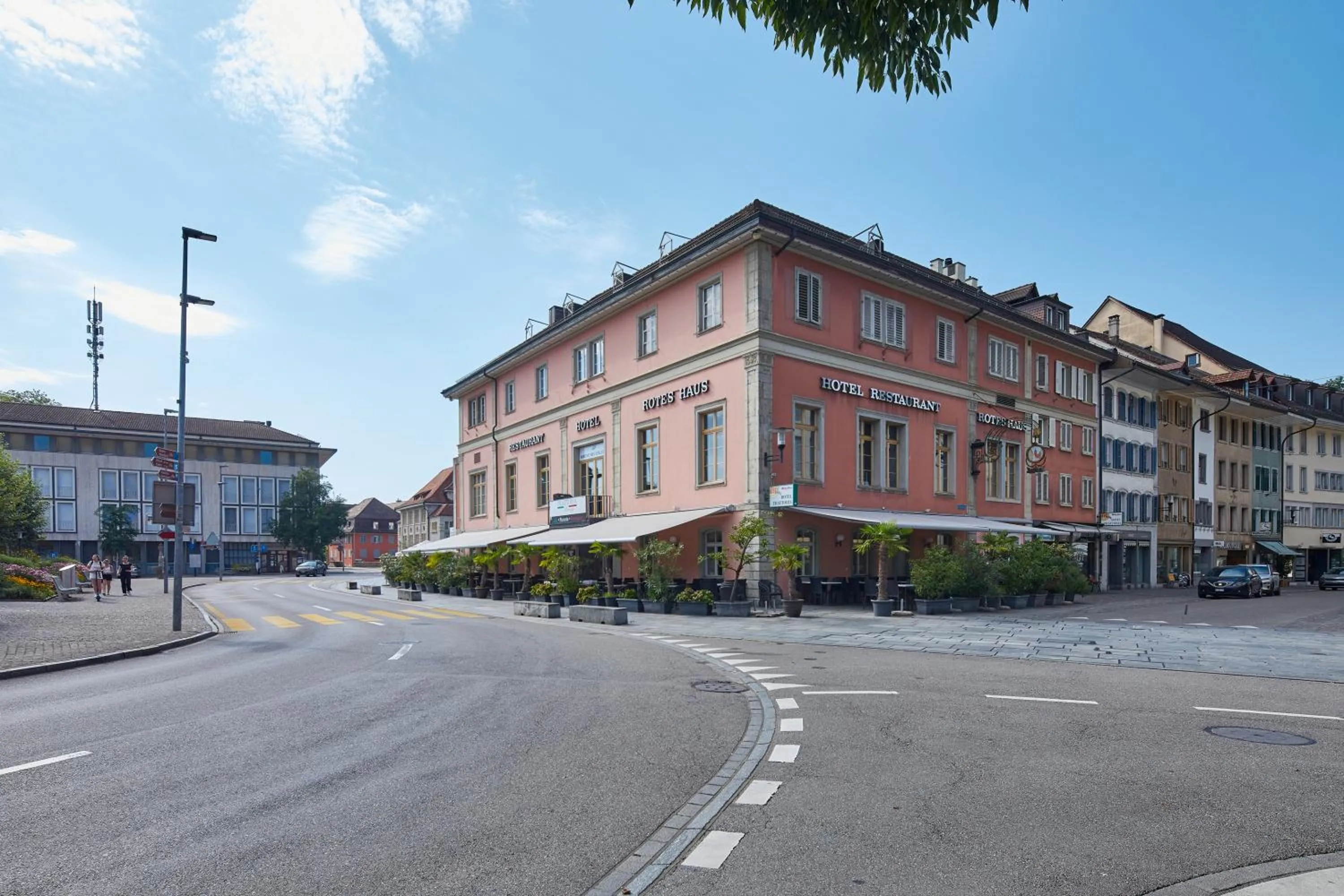 Property building in Hotel Rotes Haus