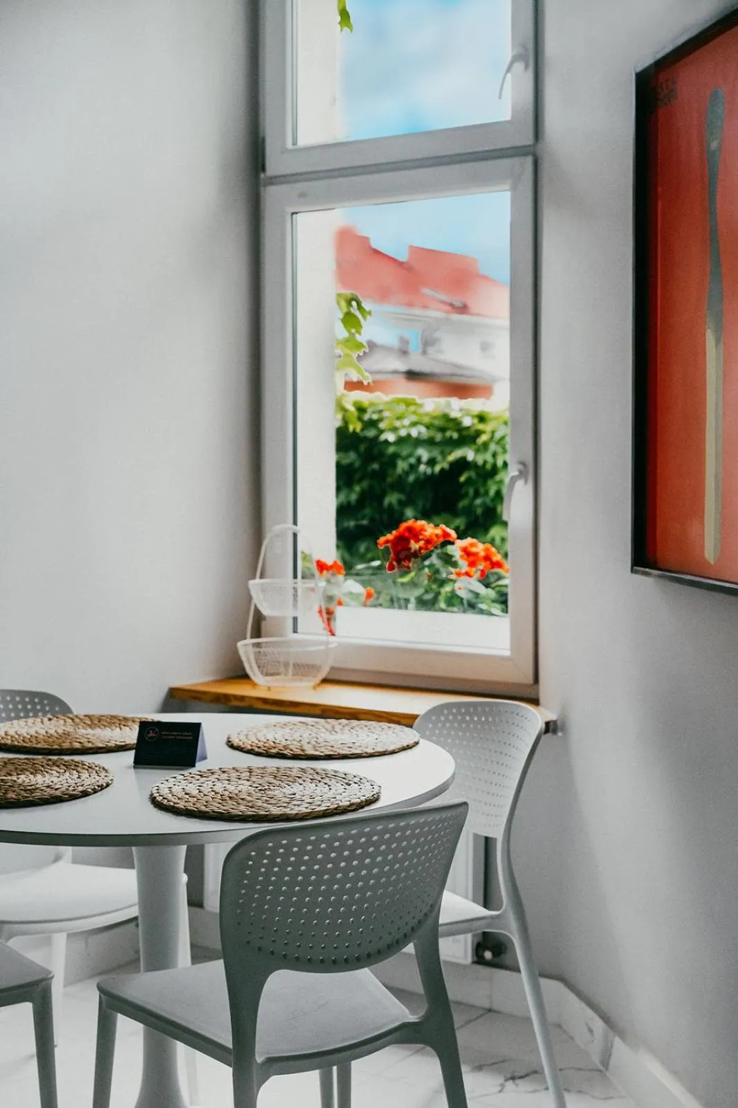 Dining area in Antique Apartments Old Town