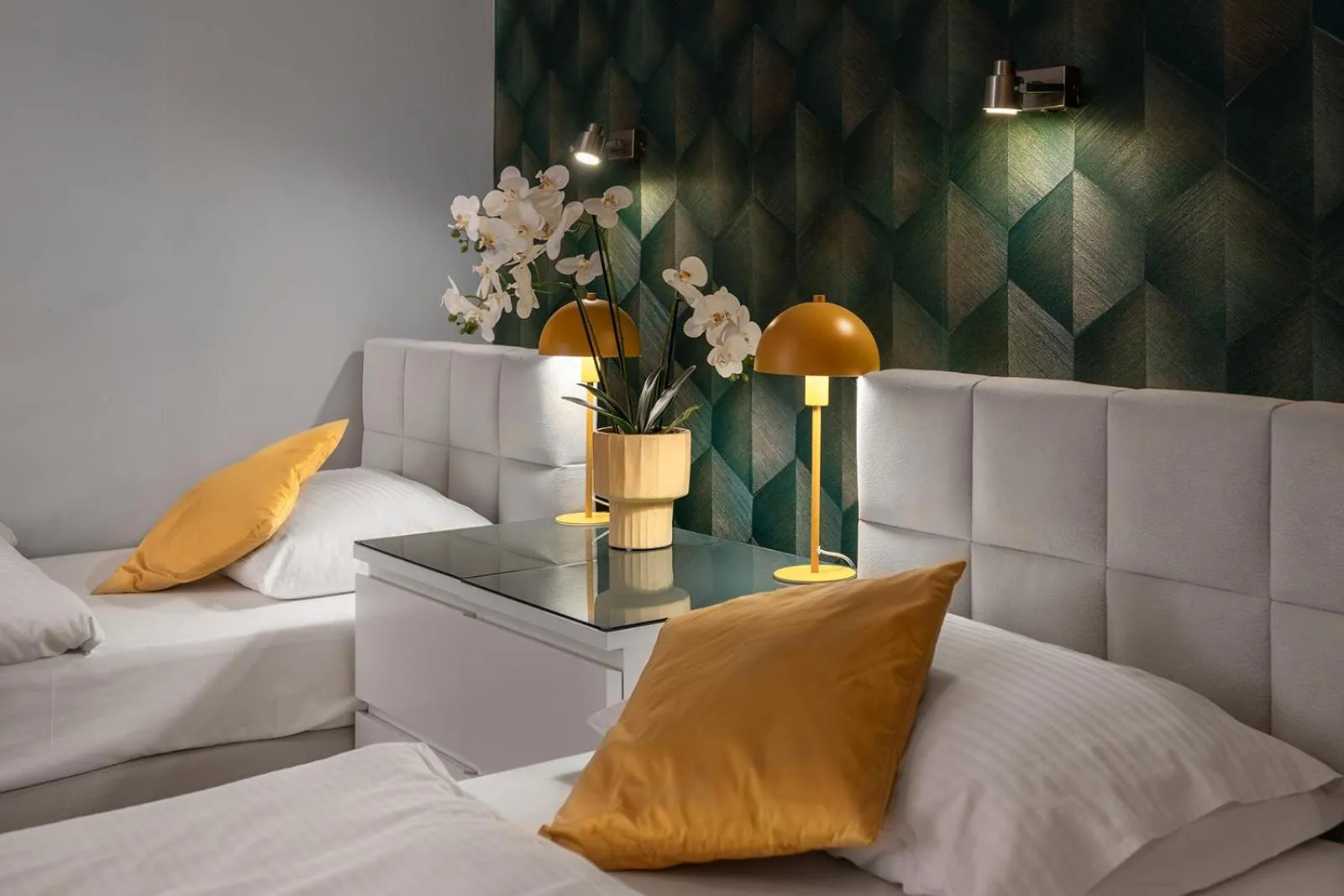 Bed in Antique Apartments Old Town