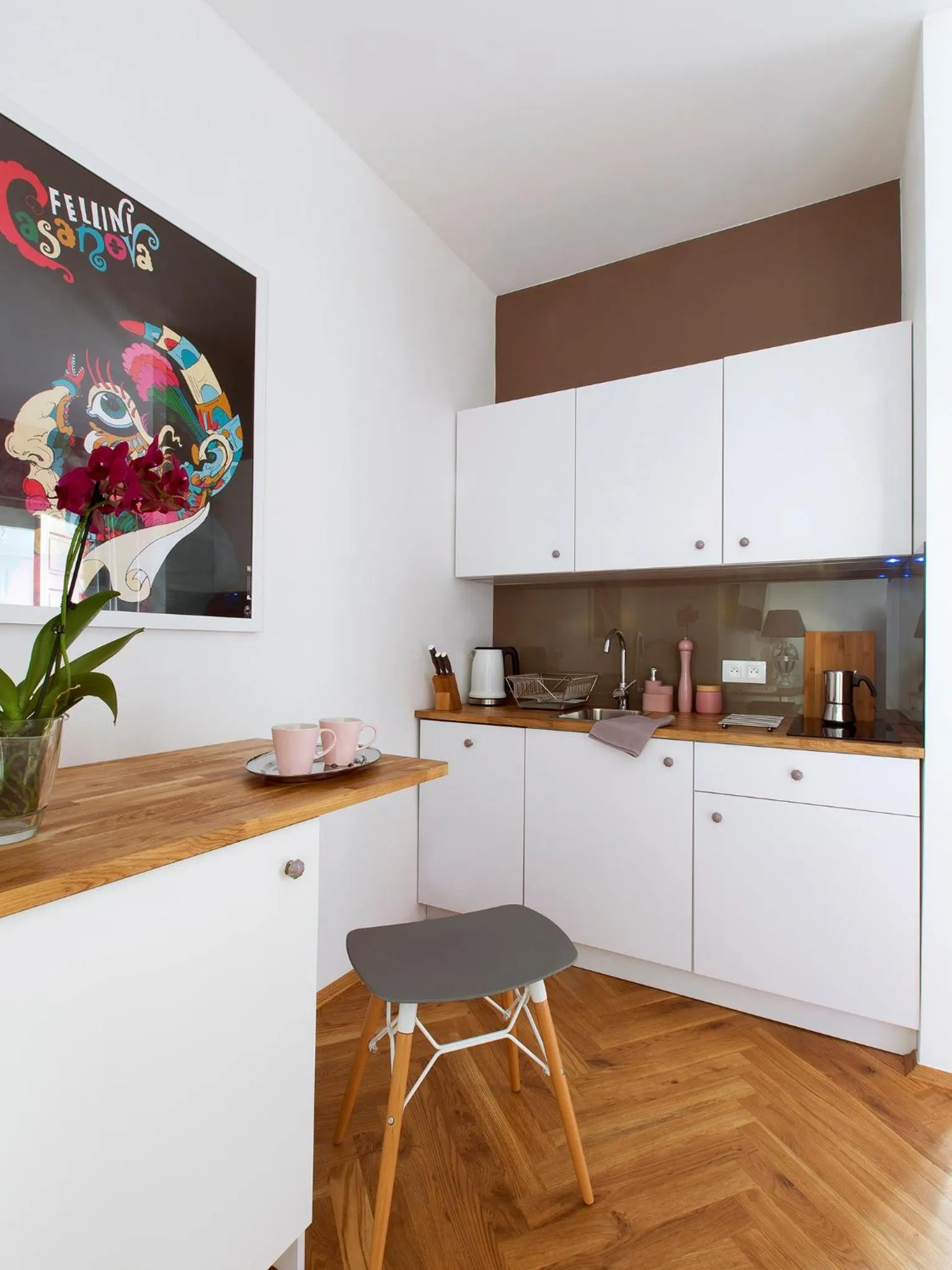 Kitchen or kitchenette in Antique Apartments Old Town