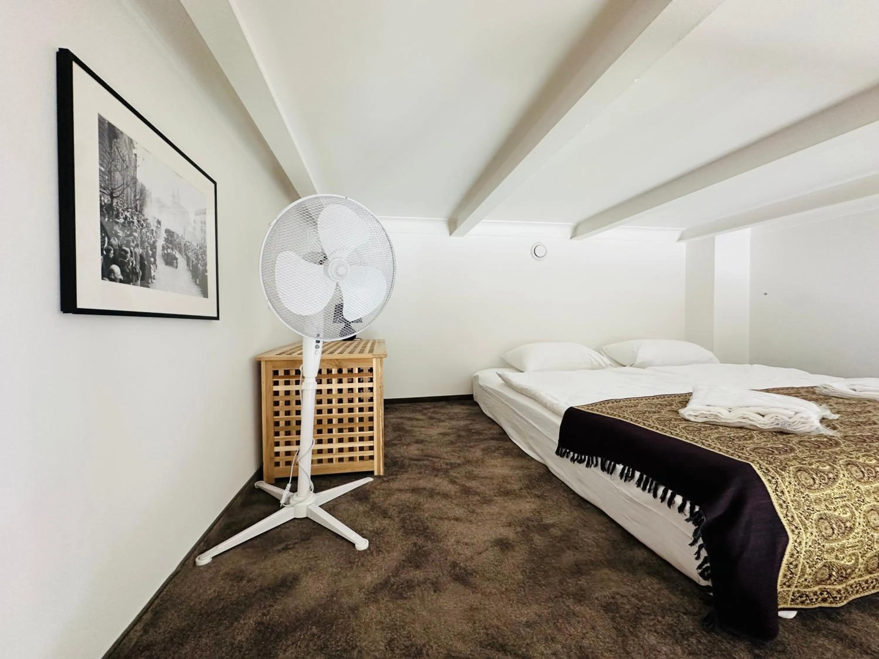 Bed in Antique Apartments Old Town