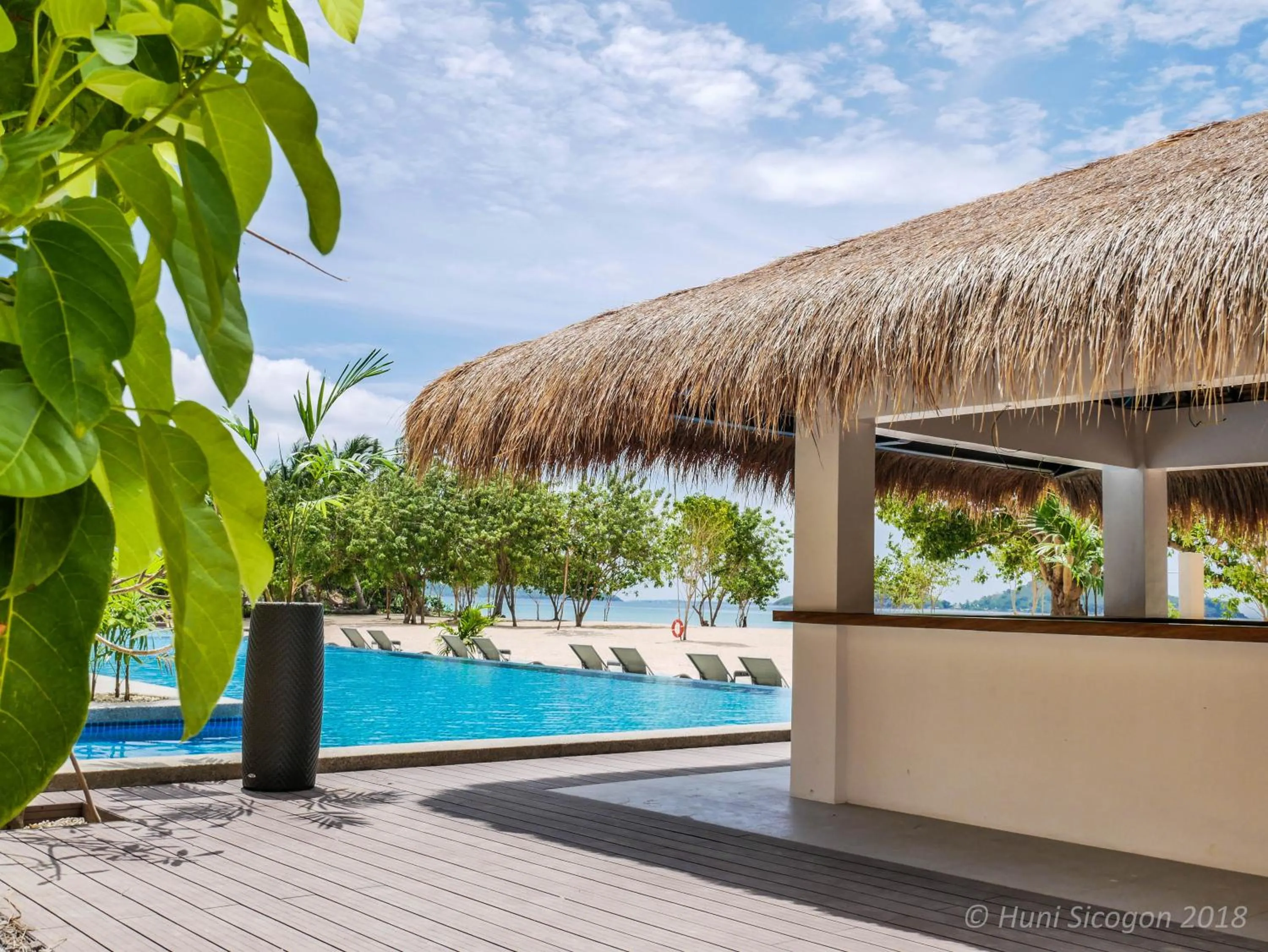 Pool view in Huni Sicogon