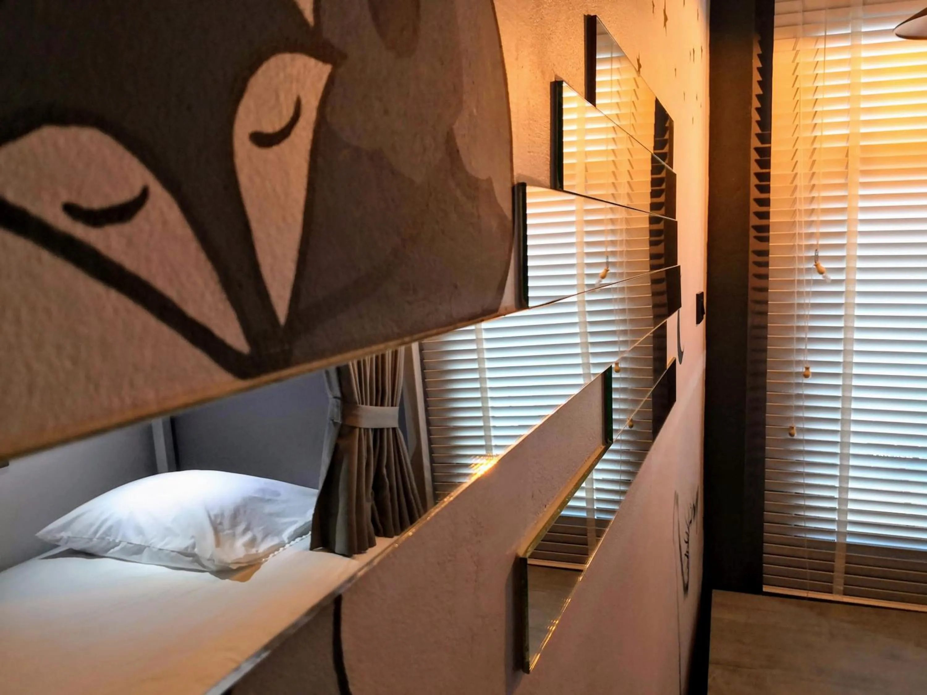 Decorative detail, Bed in Asleep by Lantana