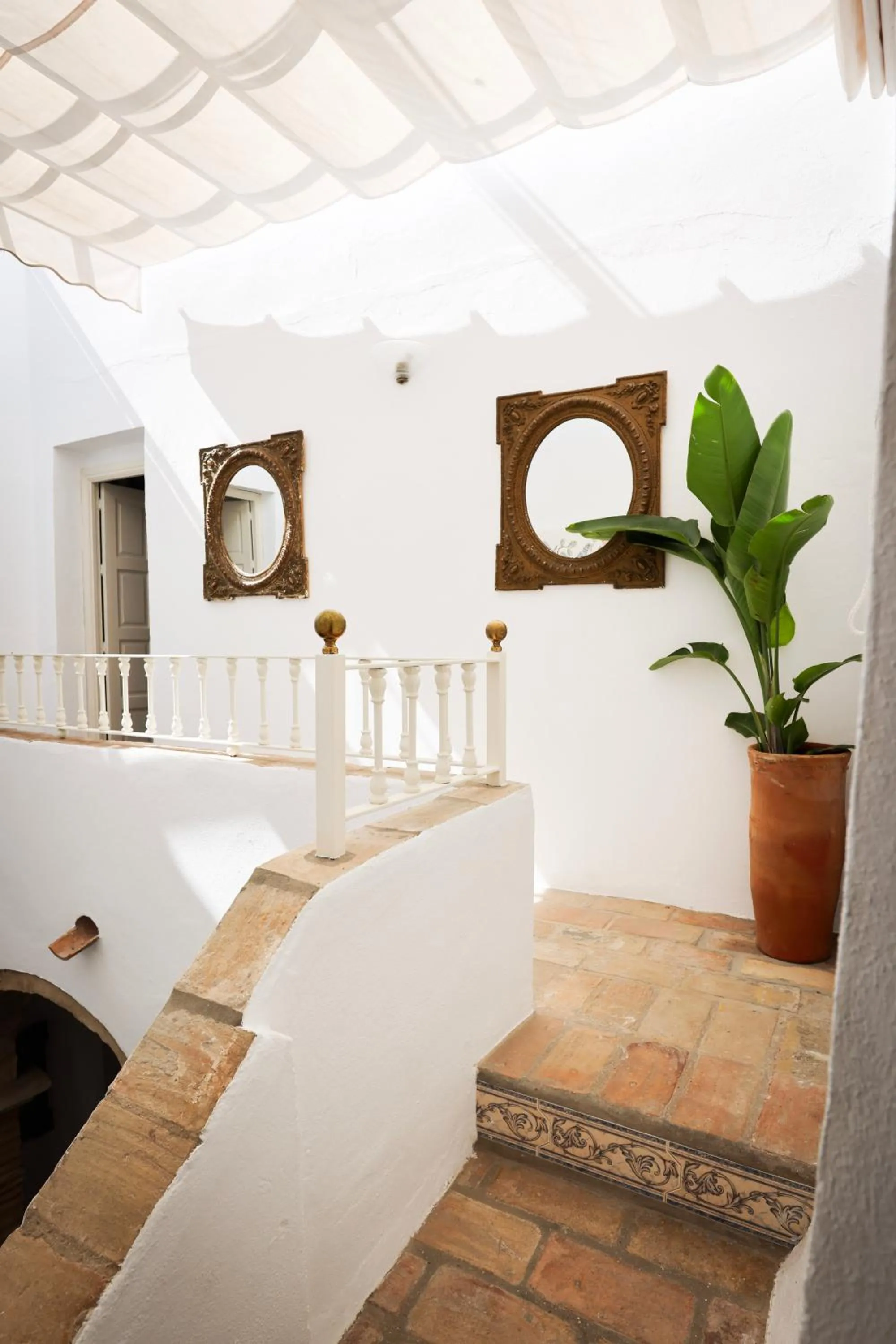 Decorative detail in Casa Las Cuadras - Califa Casas Vejer