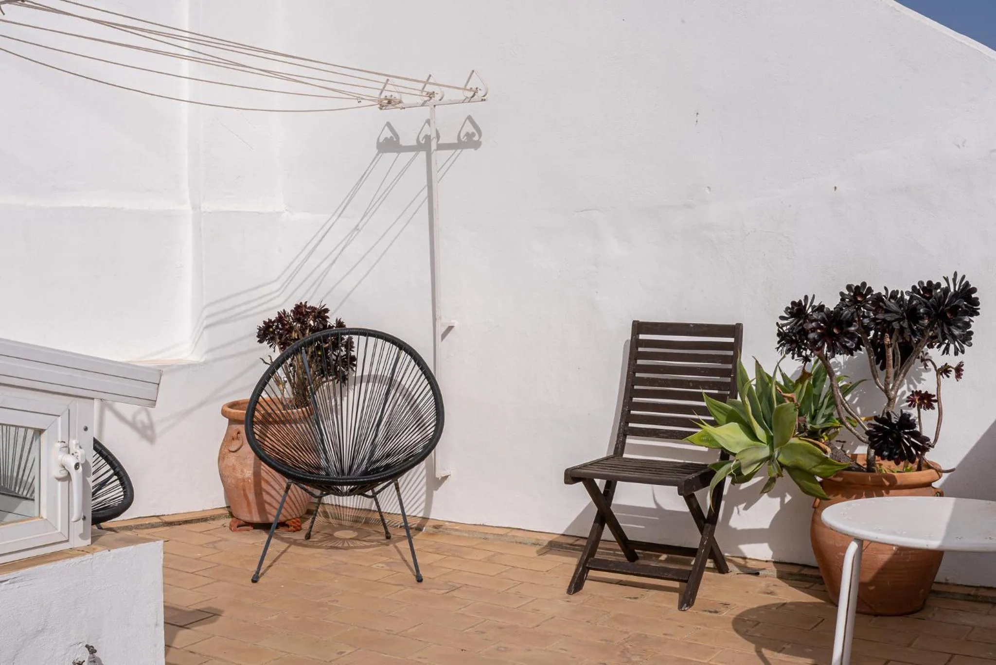 Balcony/Terrace in Casa Las Cuadras - Califa Casas Vejer