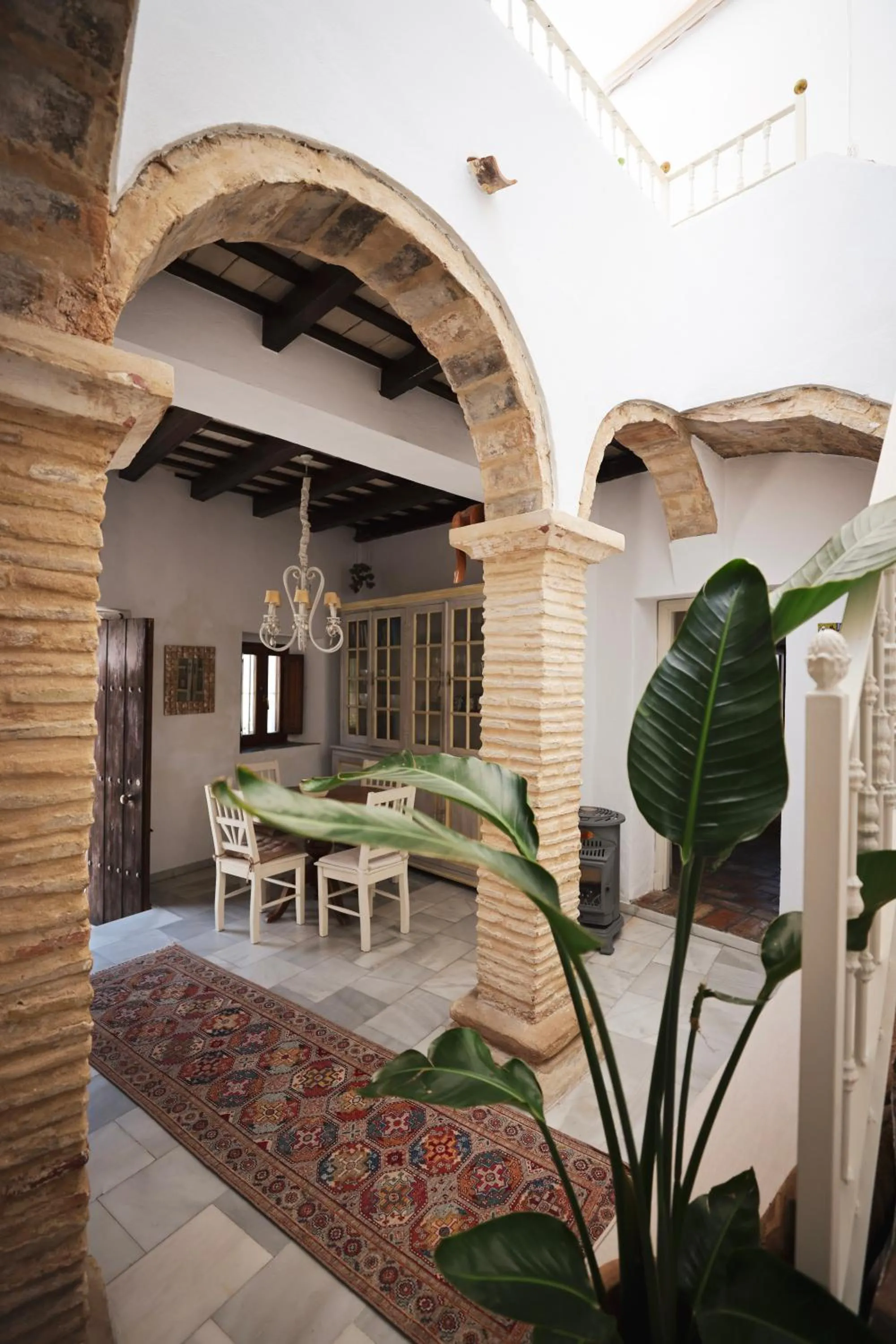 Dining area in Casa Las Cuadras - Califa Casas Vejer
