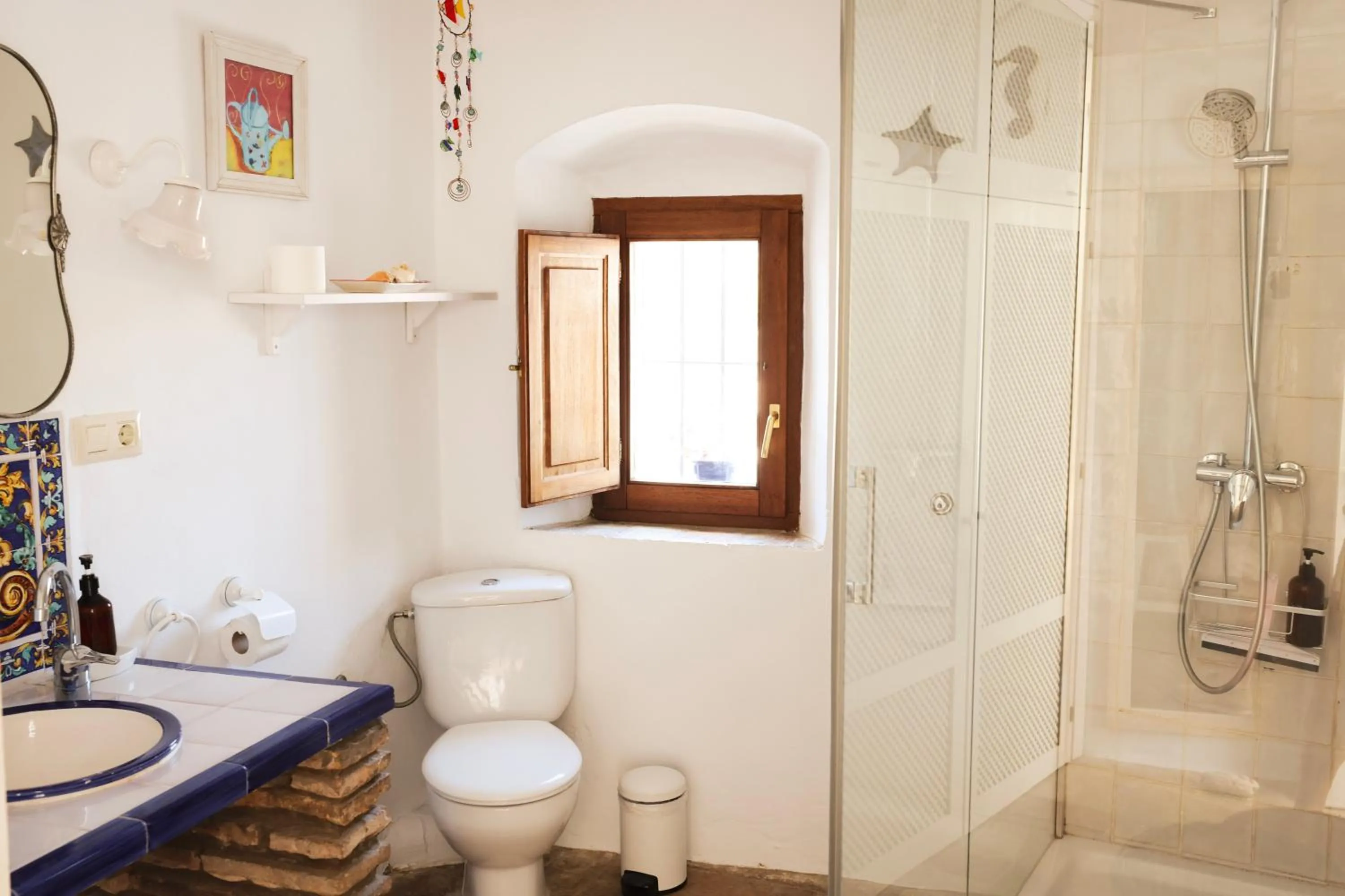 Bathroom in Casa Las Cuadras - Califa Casas Vejer