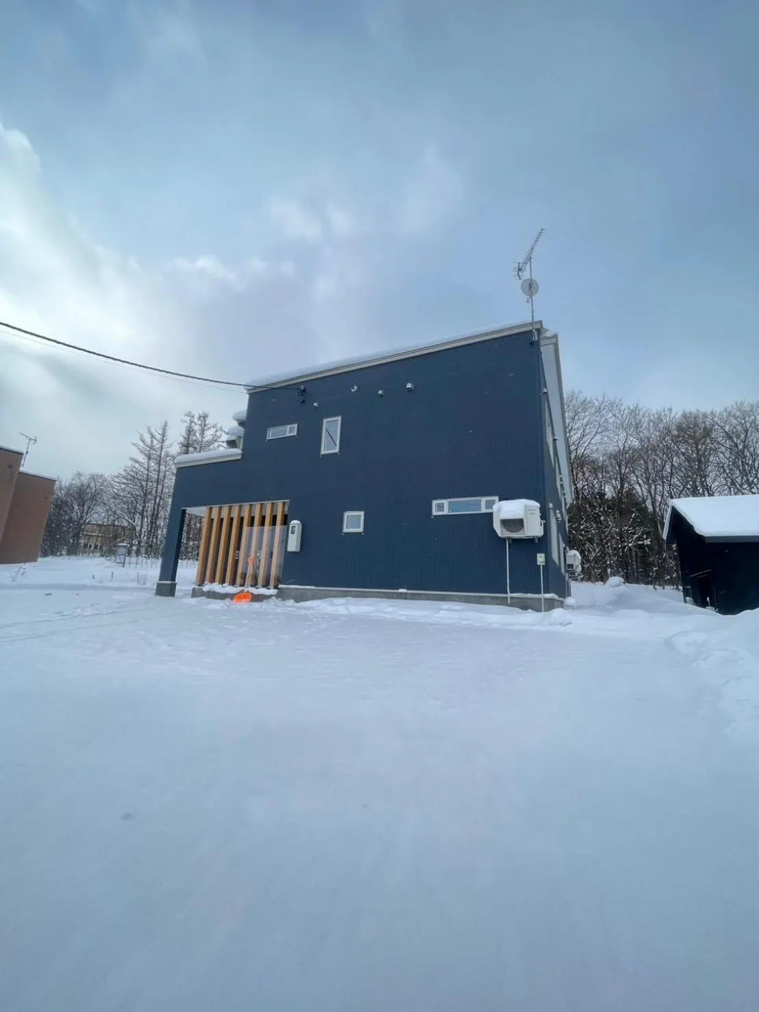 Parking in Furano Mount Villa