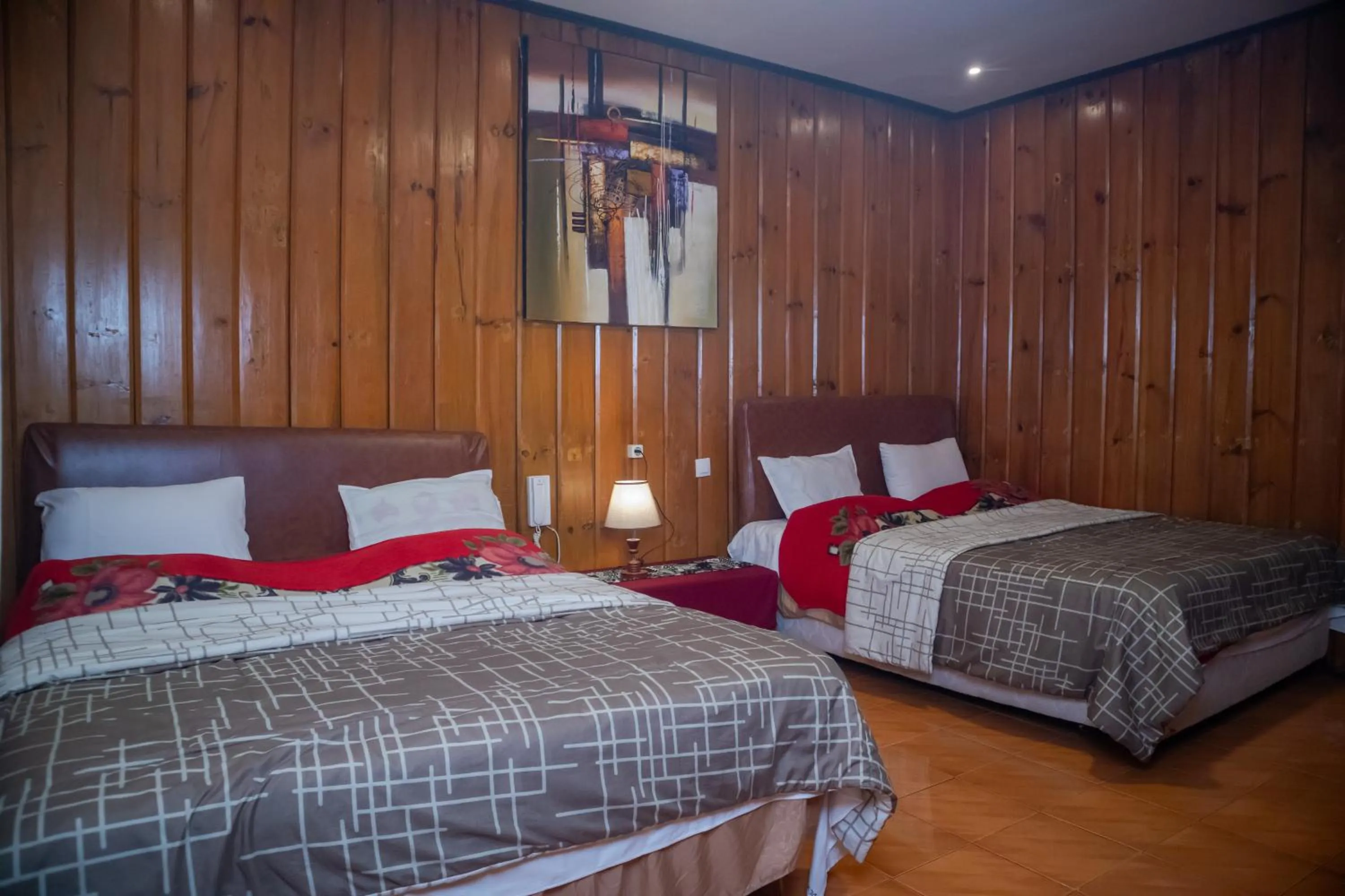 Bed in Cemara Indah Hotel