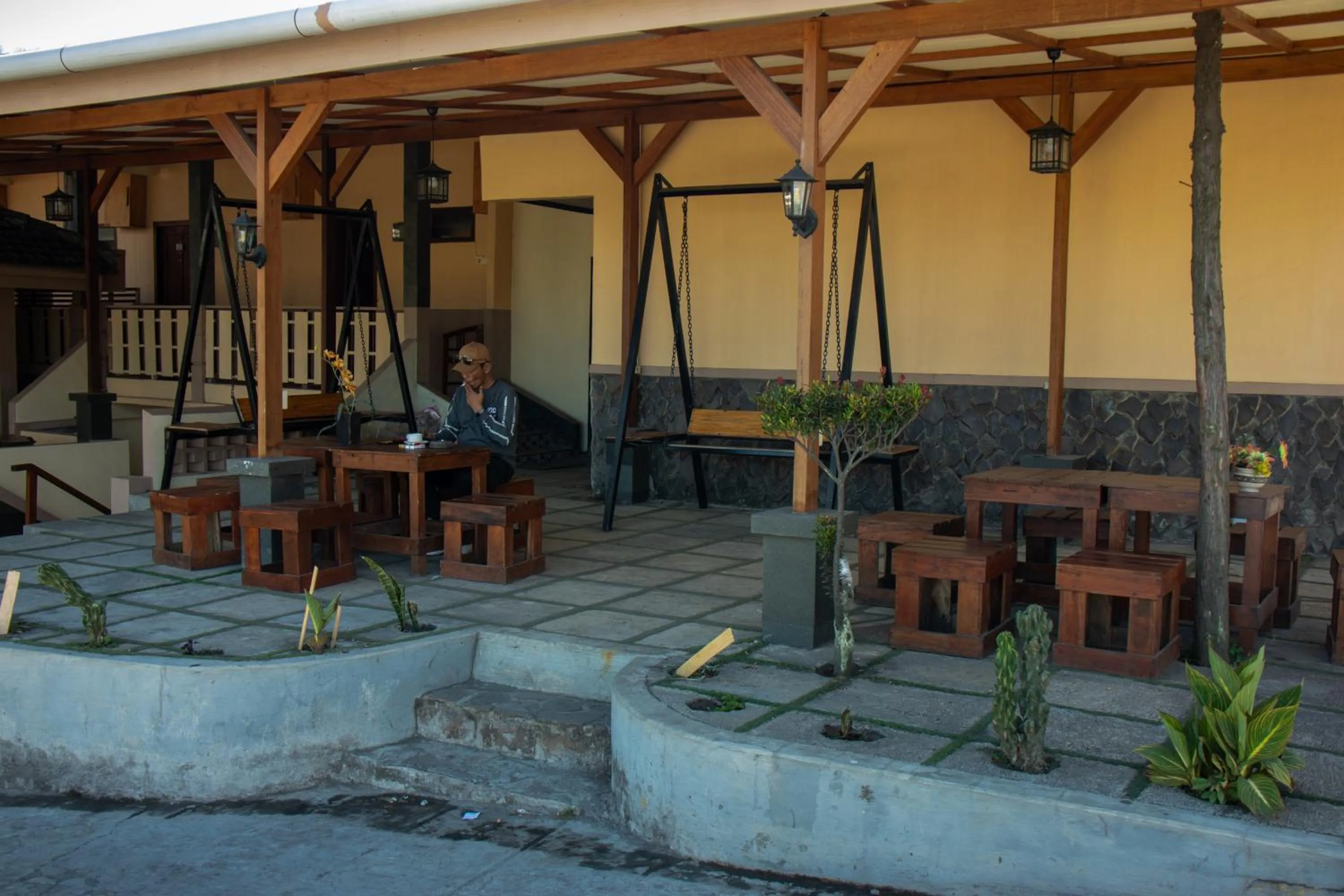 Garden in Cemara Indah Hotel