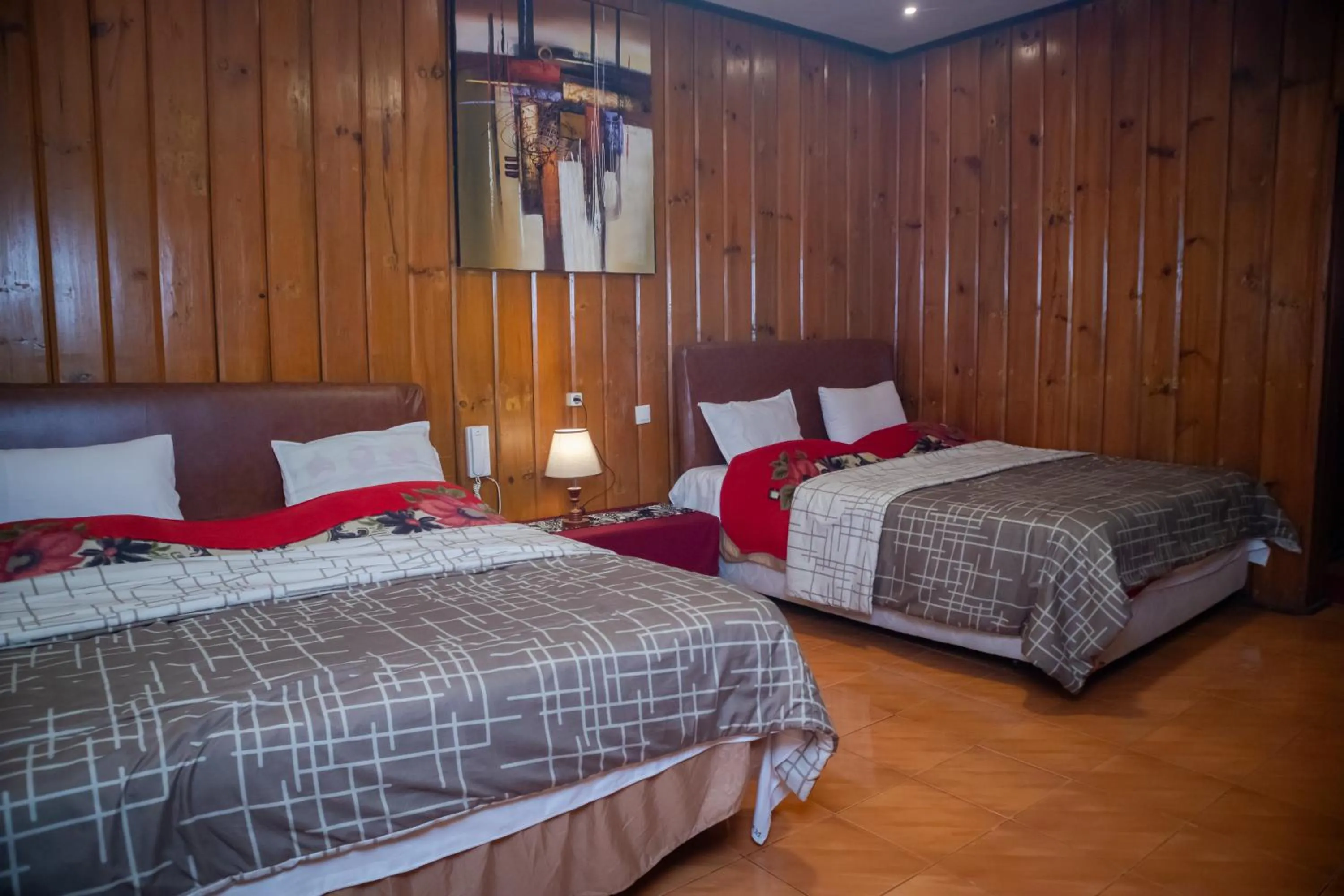 Bed in Cemara Indah Hotel