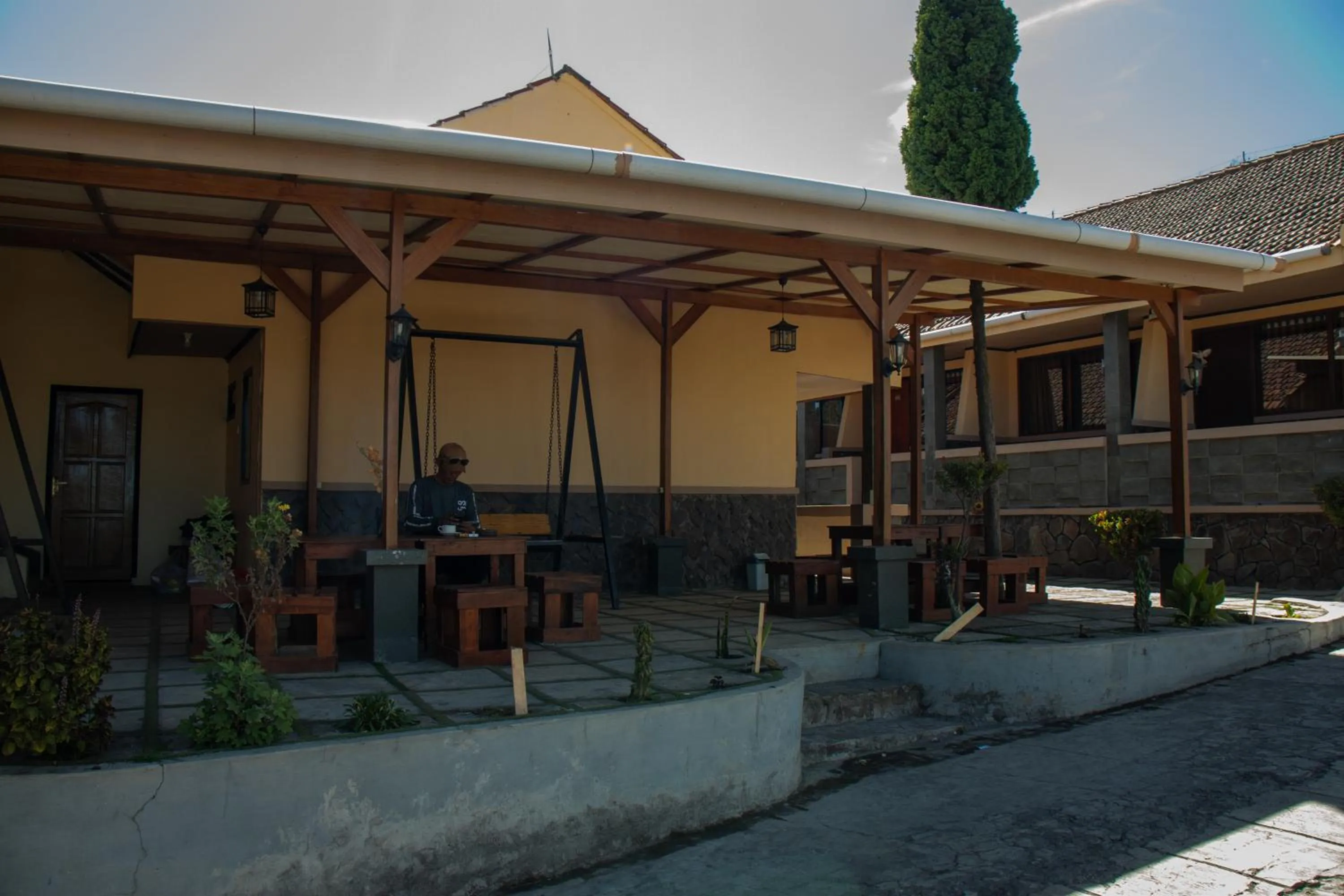 Garden in Cemara Indah Hotel