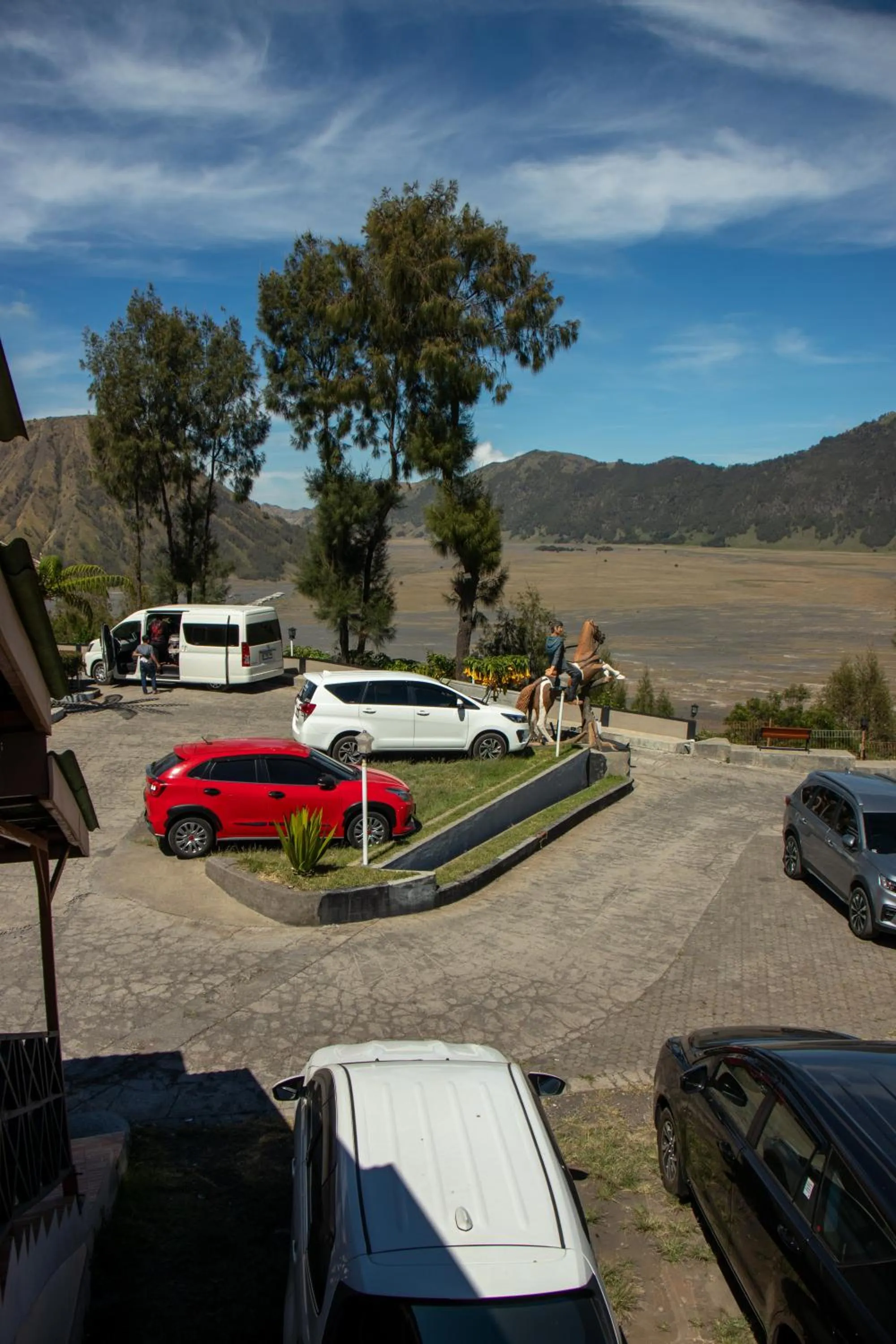 Parking in Cemara Indah Hotel