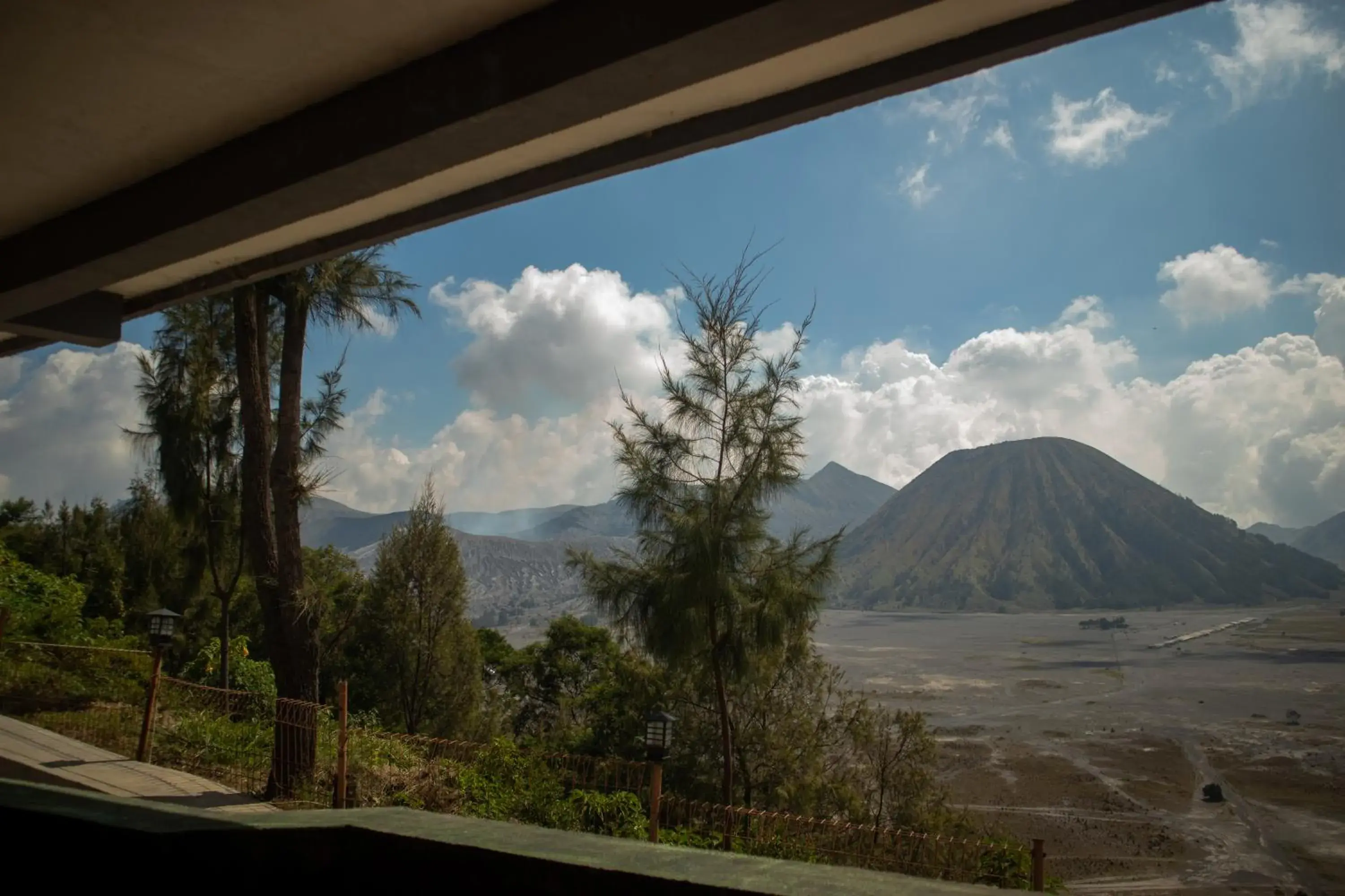 Mountain view in Cemara Indah Hotel Mountain view in Cemara Indah Hotel