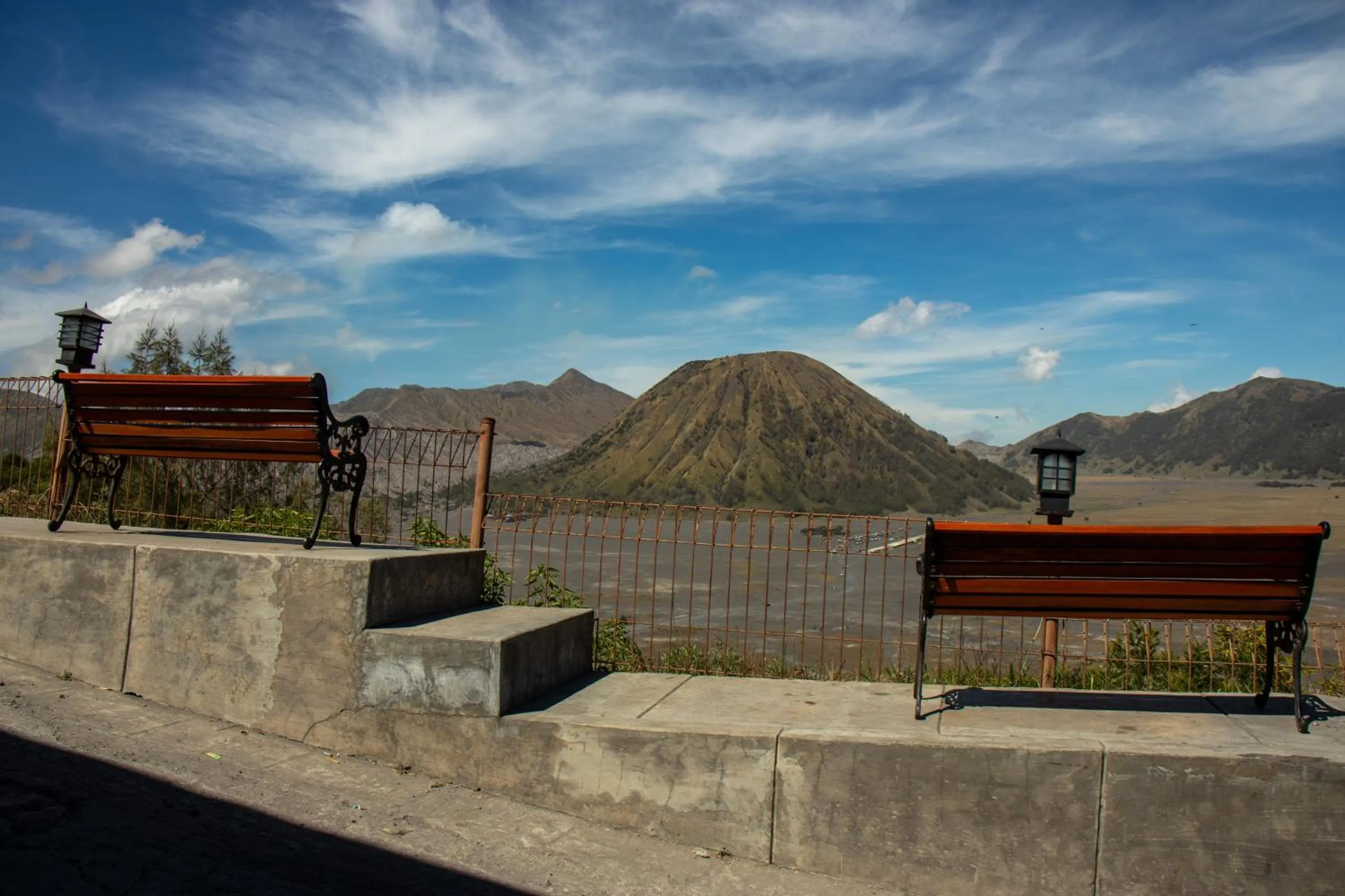 Mountain view in Cemara Indah Hotel