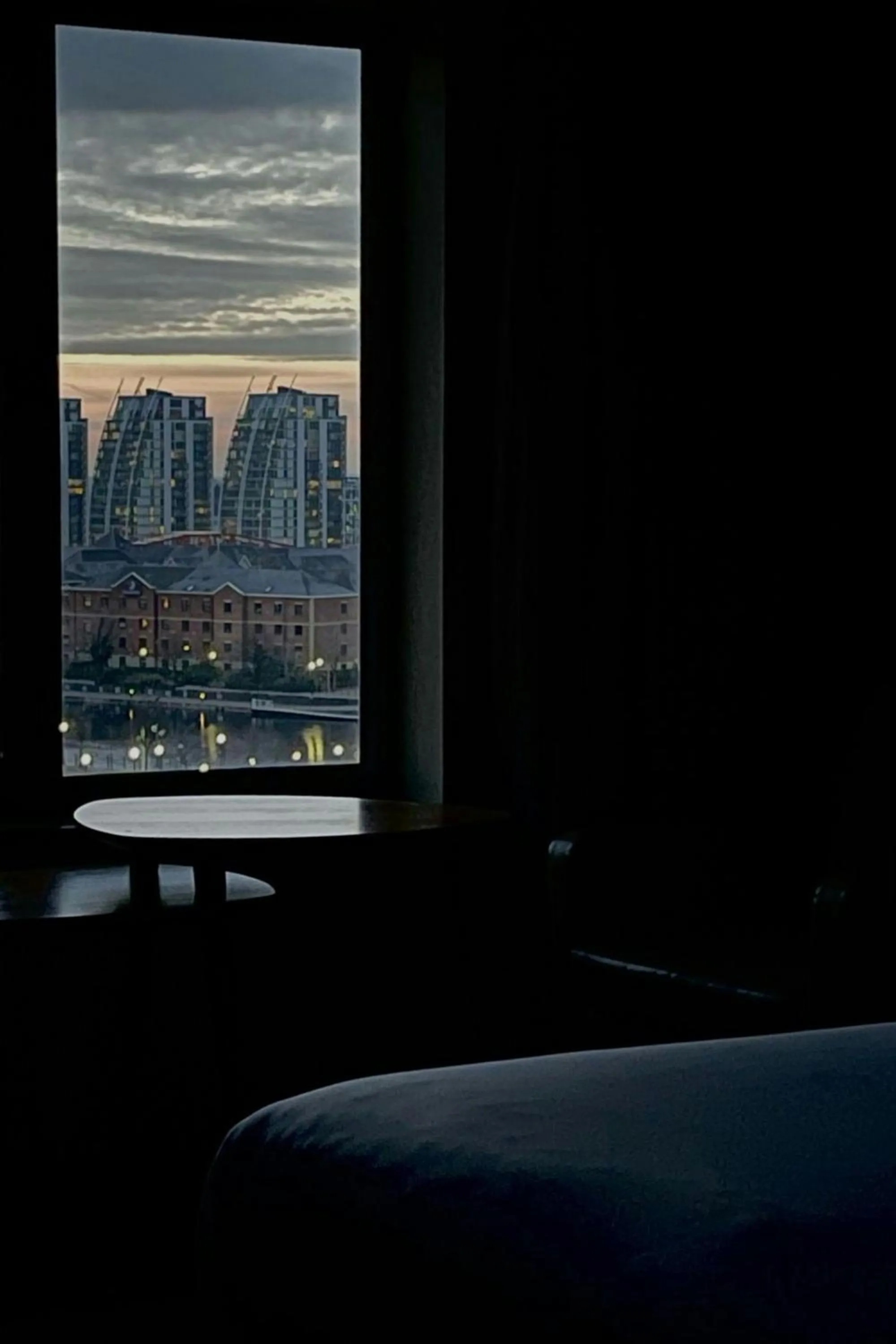 View (from property/room), Bed in AC Hotel by Marriott Manchester Salford Quays