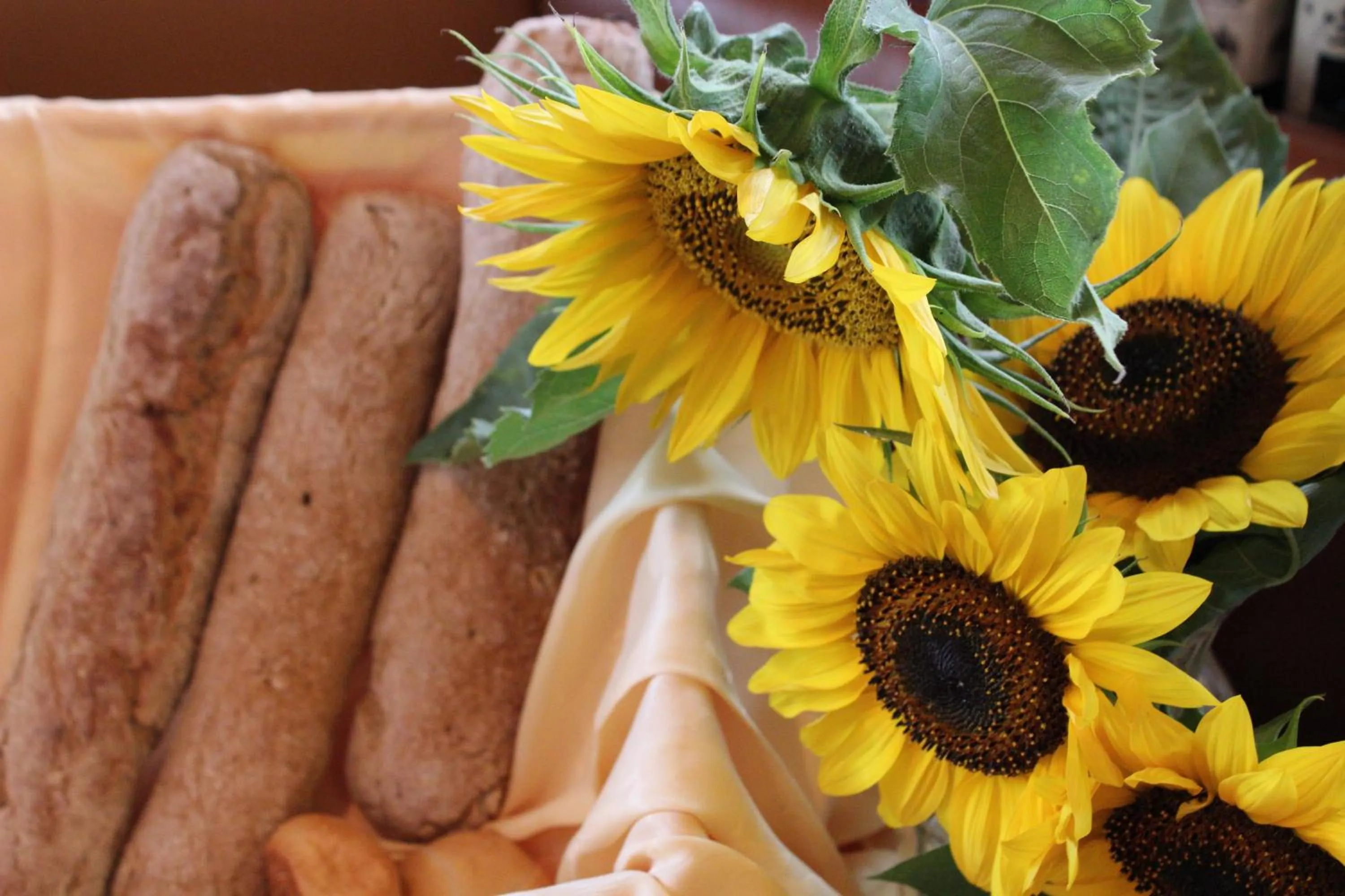 Food close-up in Malerwinkl Restaurant + Kunsthotel