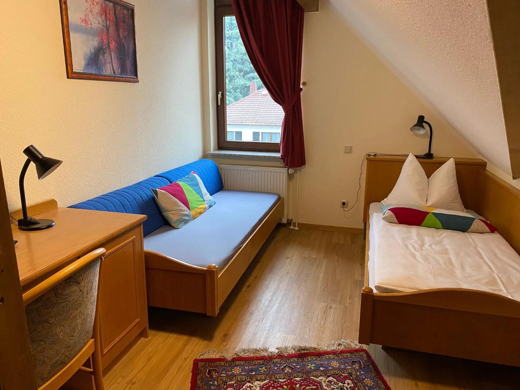 Bedroom, Bed in Hotel Janssen