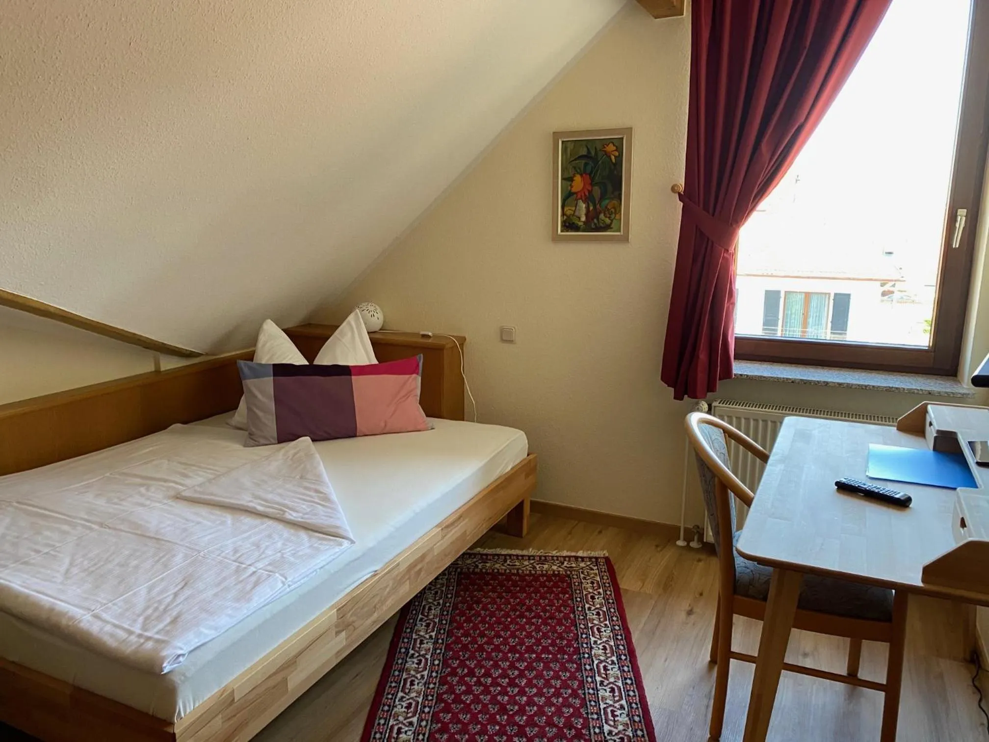 Bed in Hotel Janssen