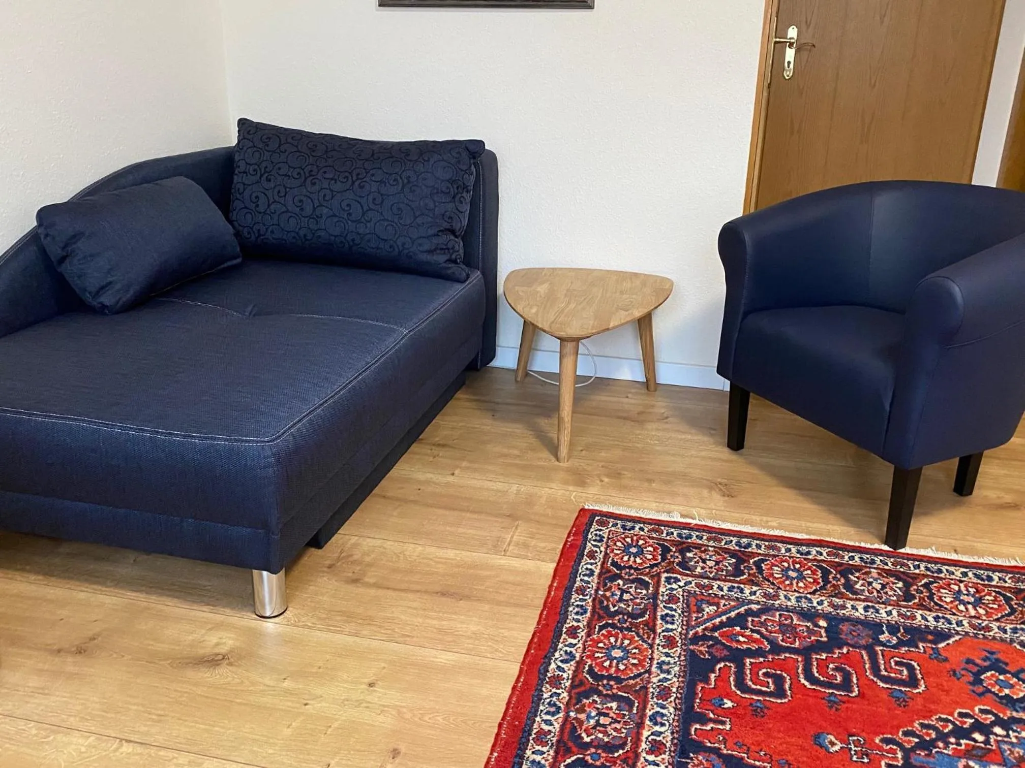 Seating area in Hotel Janssen