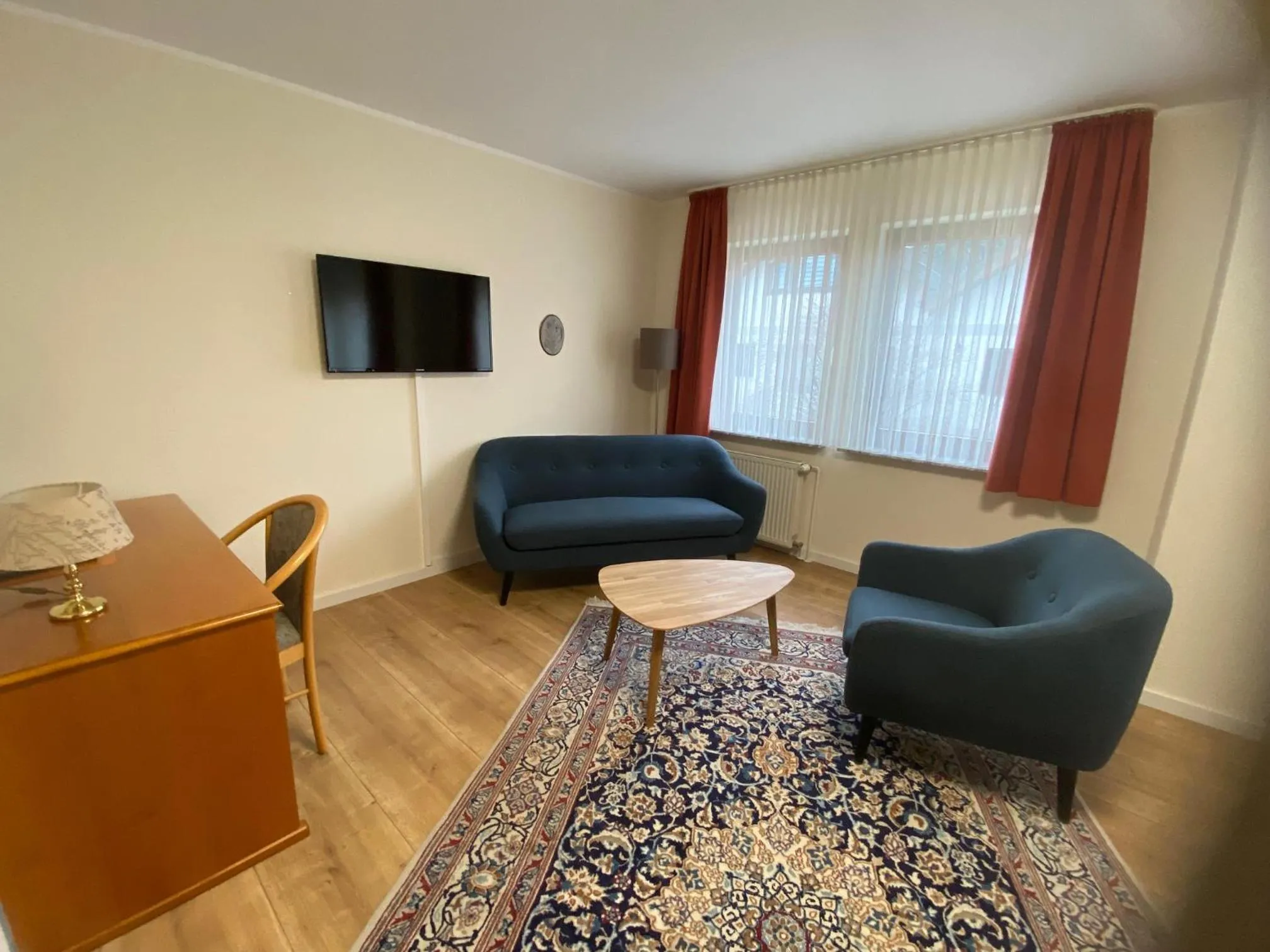 Seating area in Hotel Janssen