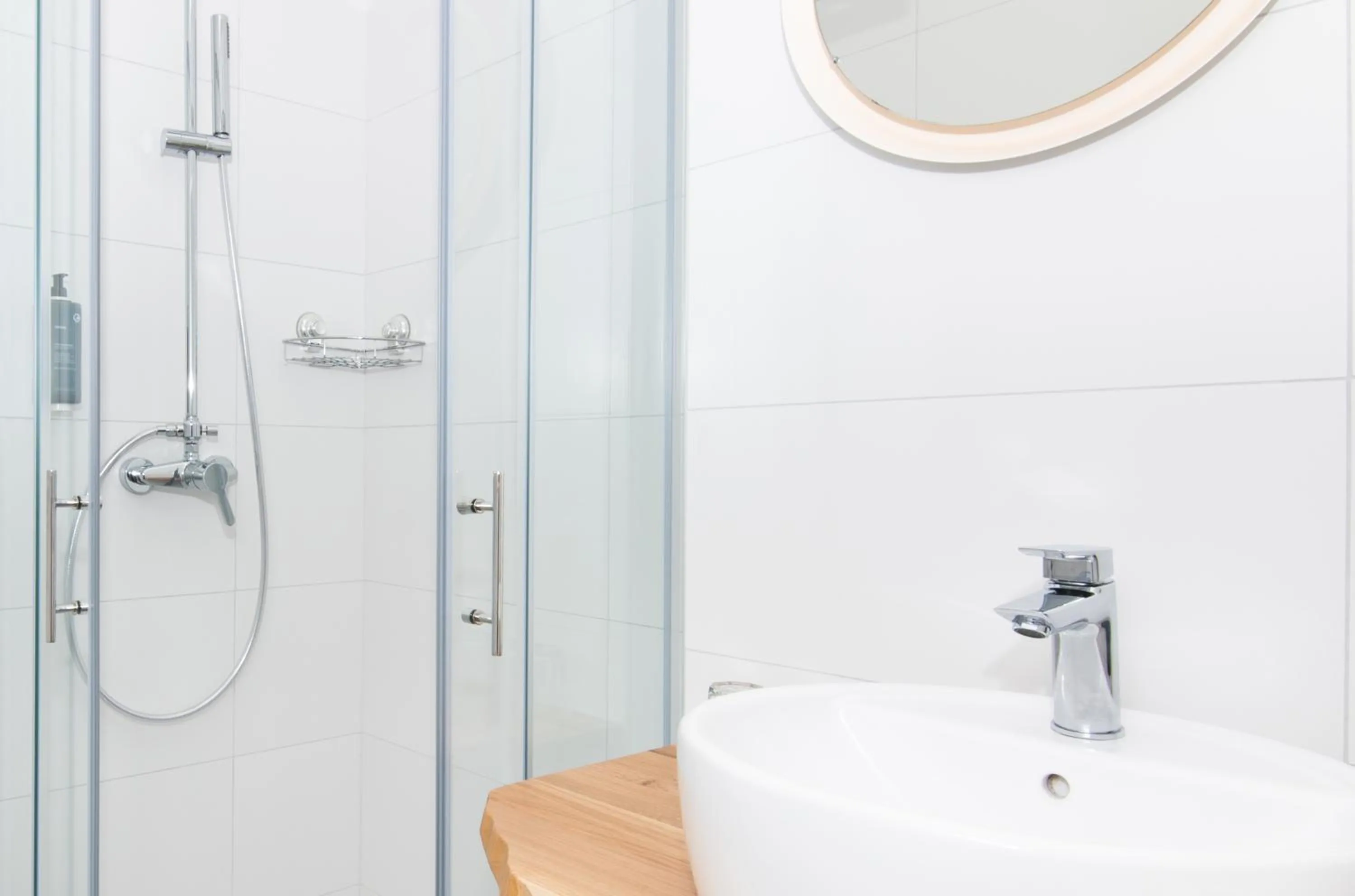 Shower in Forgotten Garden Apartments Portoroz