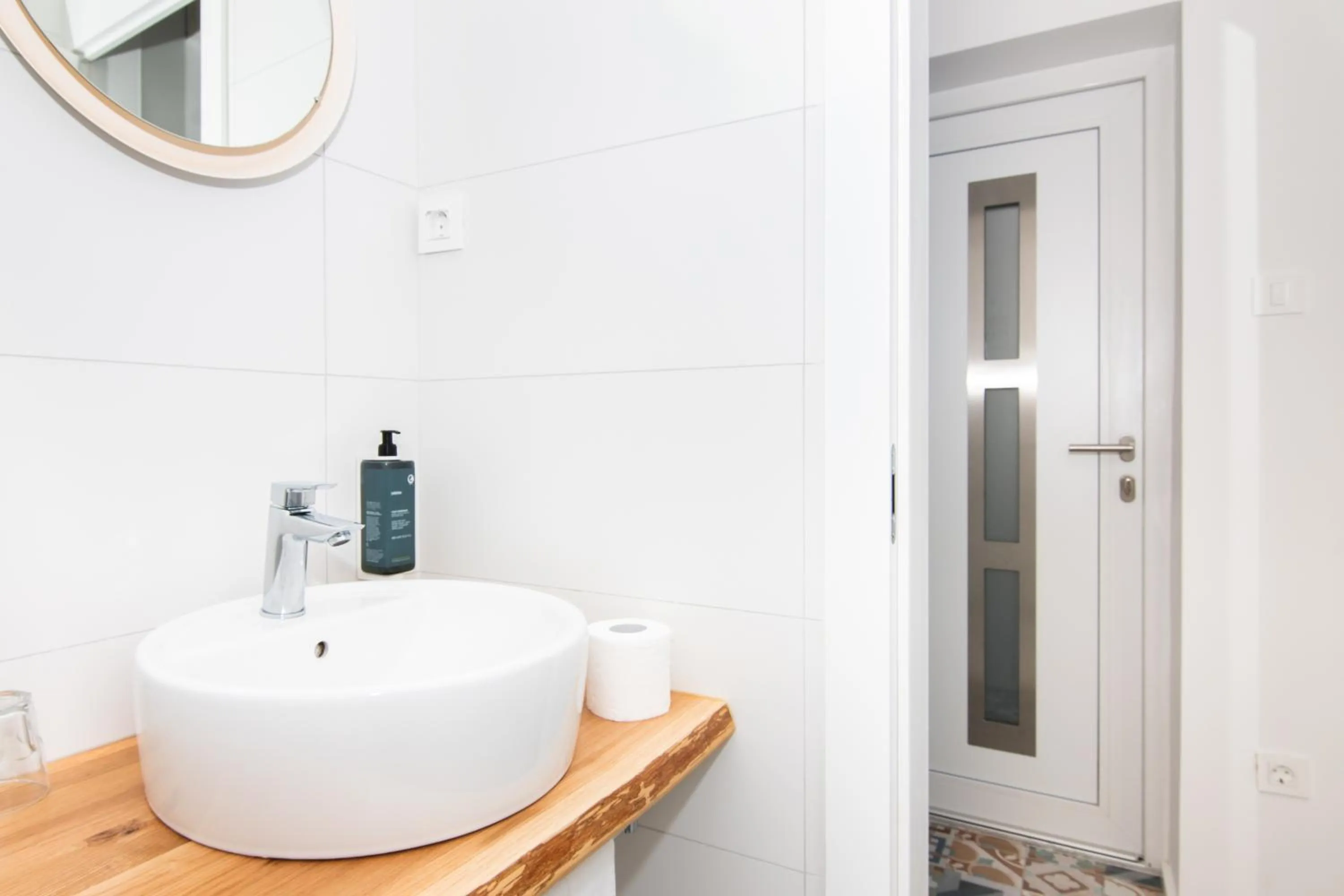 Bathroom in Forgotten Garden Apartments Portoroz