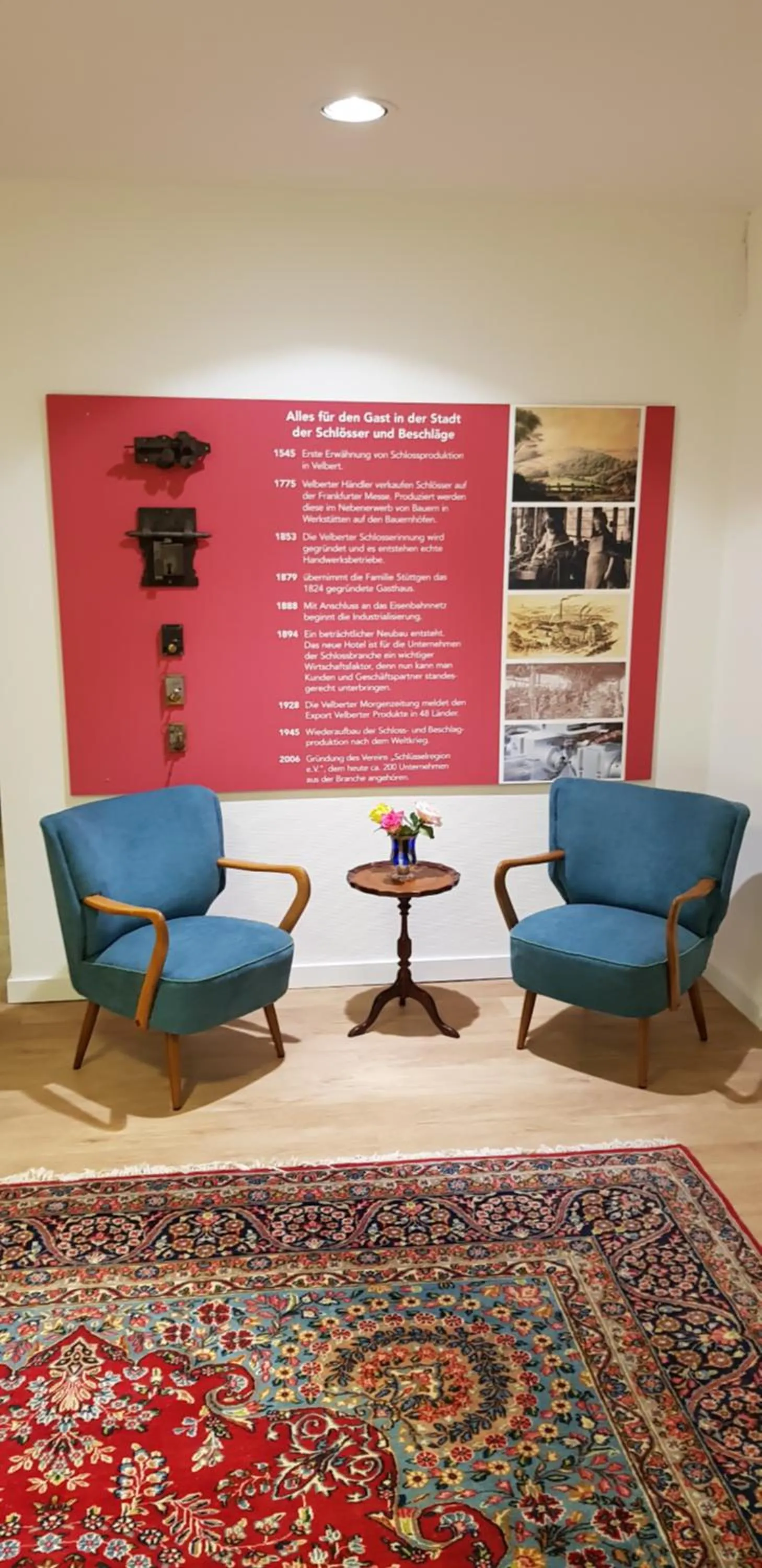 Lobby or reception in Stüttgens Hotel