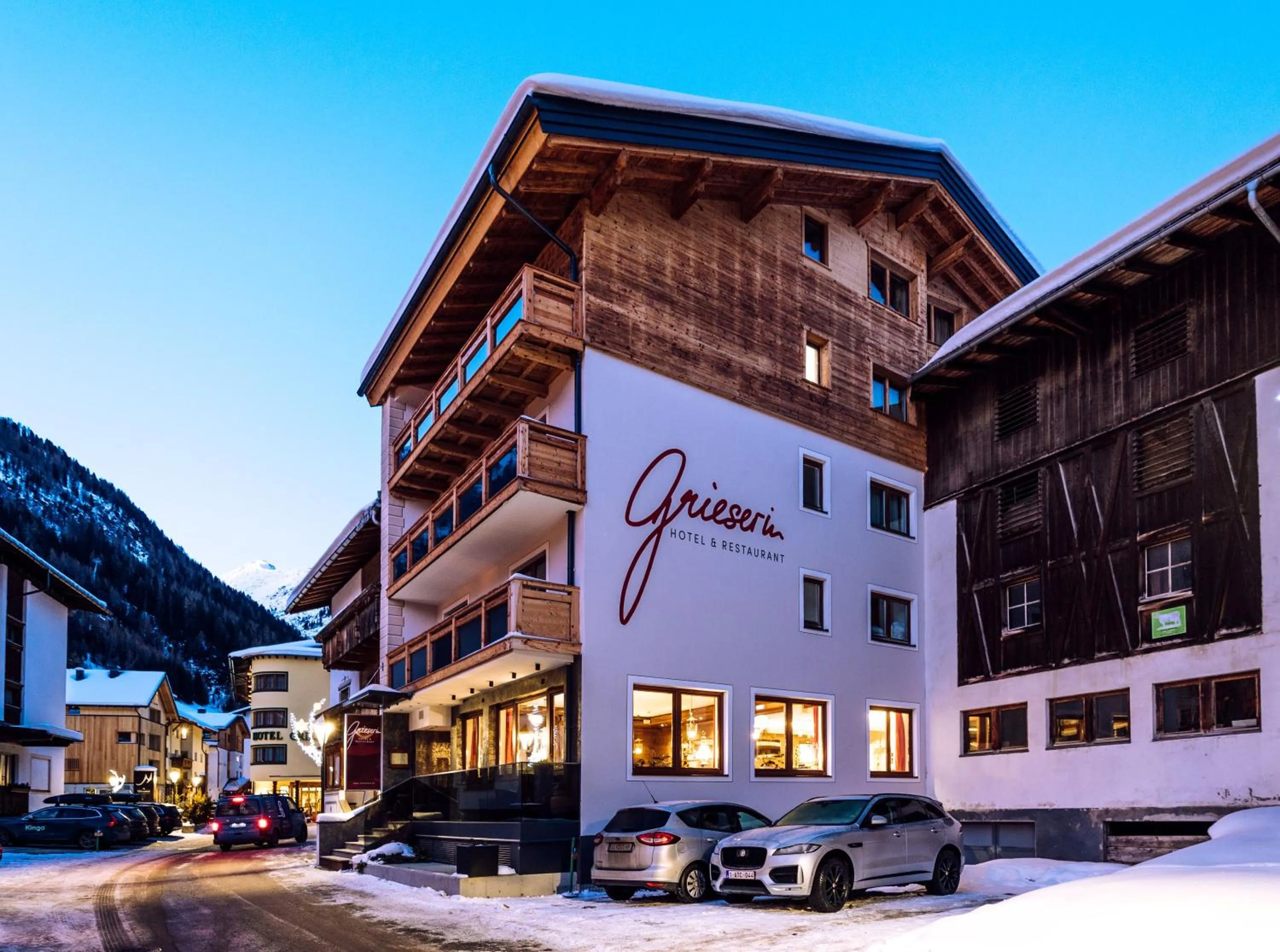 Property building in Hotel Grieserin