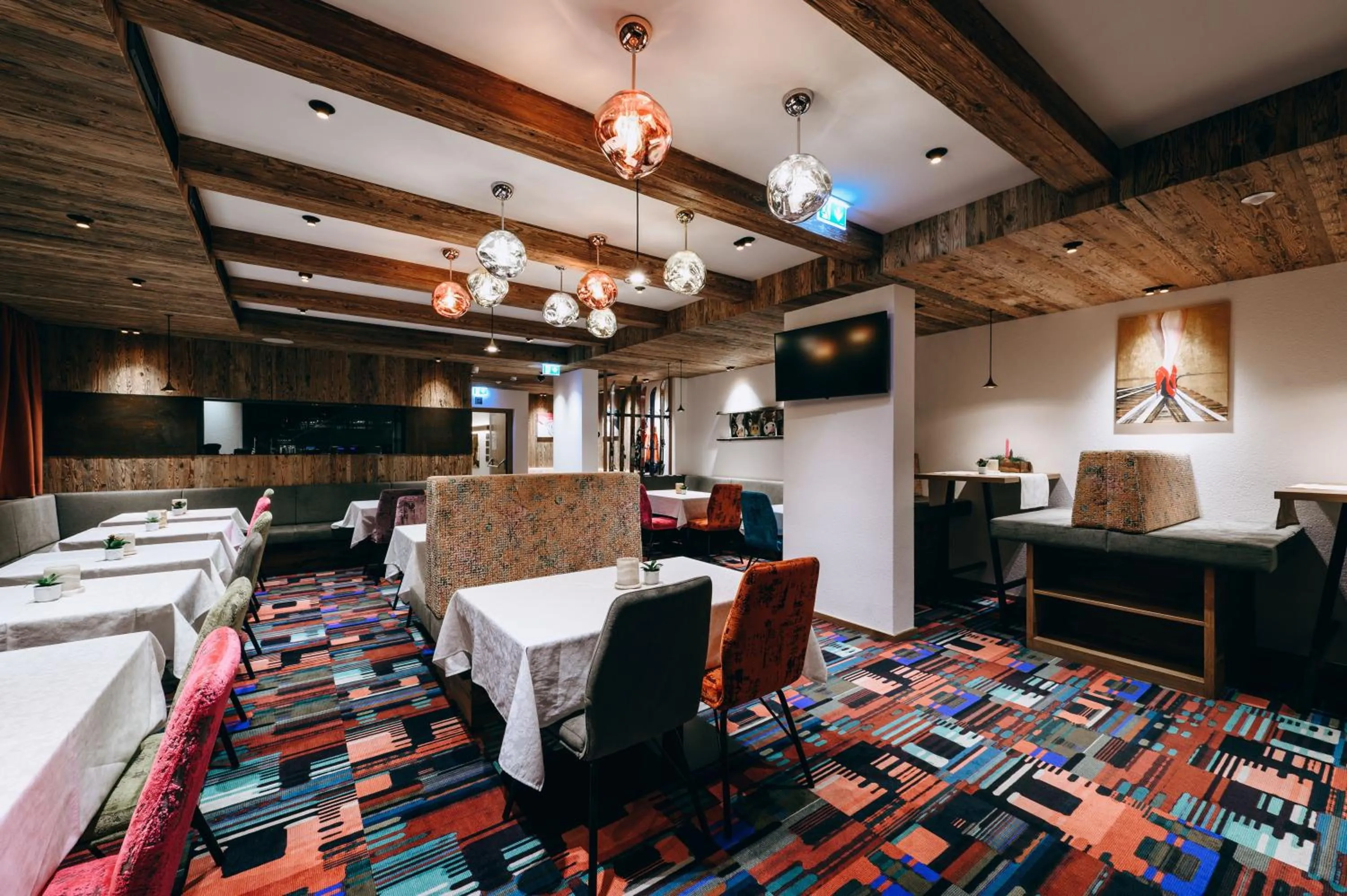 Restaurant/places to eat in Hotel Grieserin