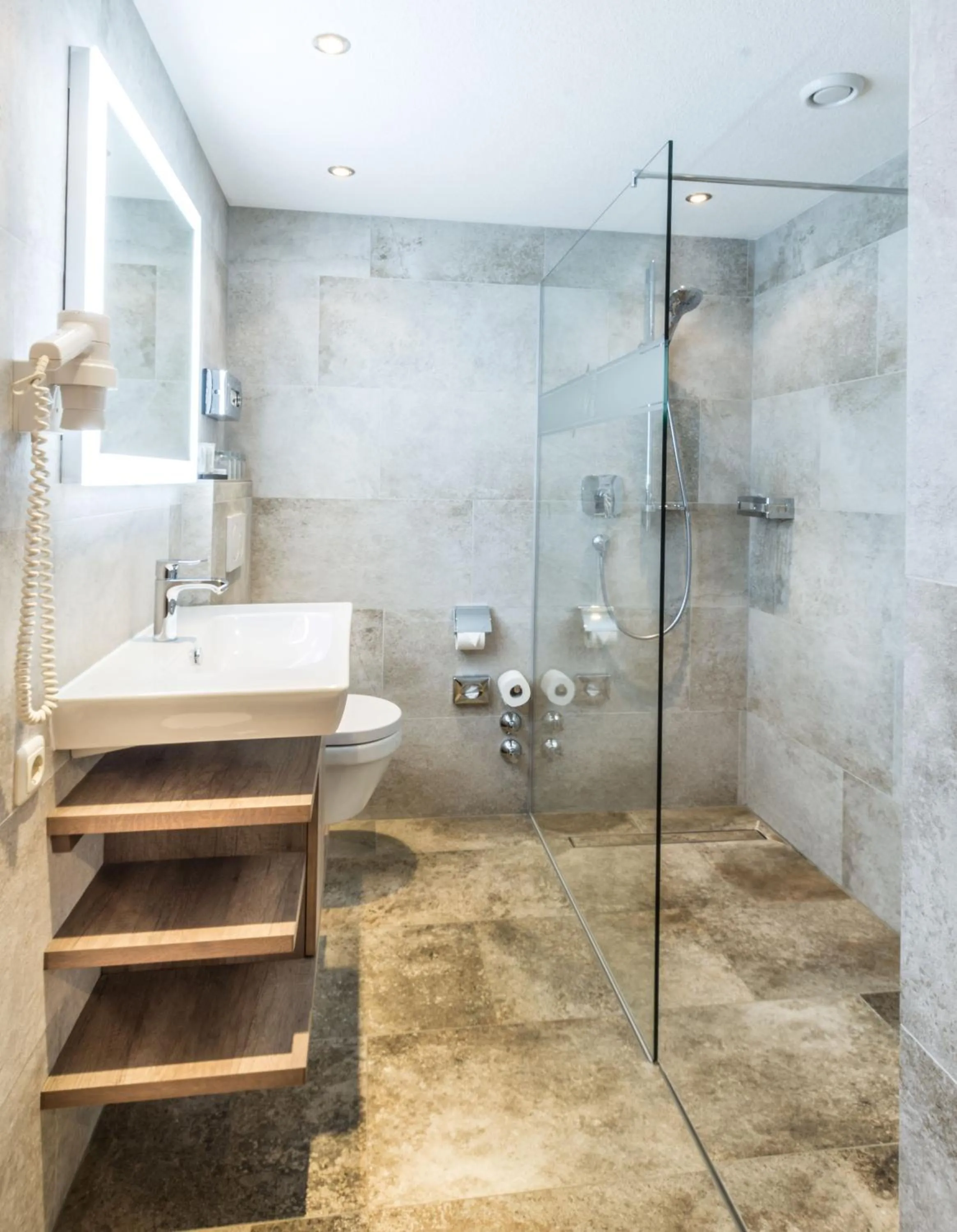 Bathroom in Hotel Grieserin