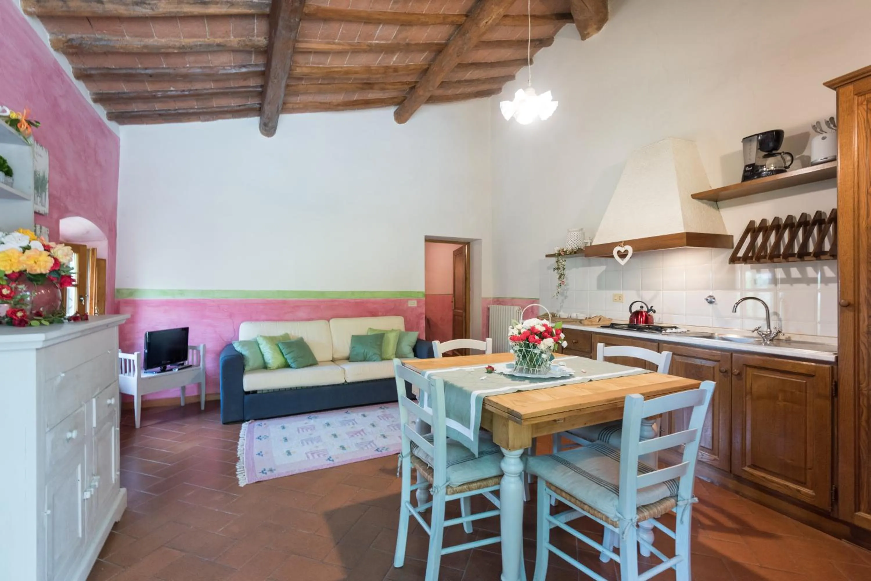 Dining area in Podere Torricella