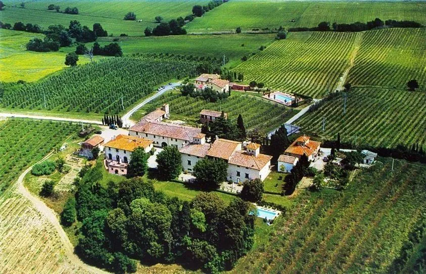 Bird's eye view in Podere Torricella