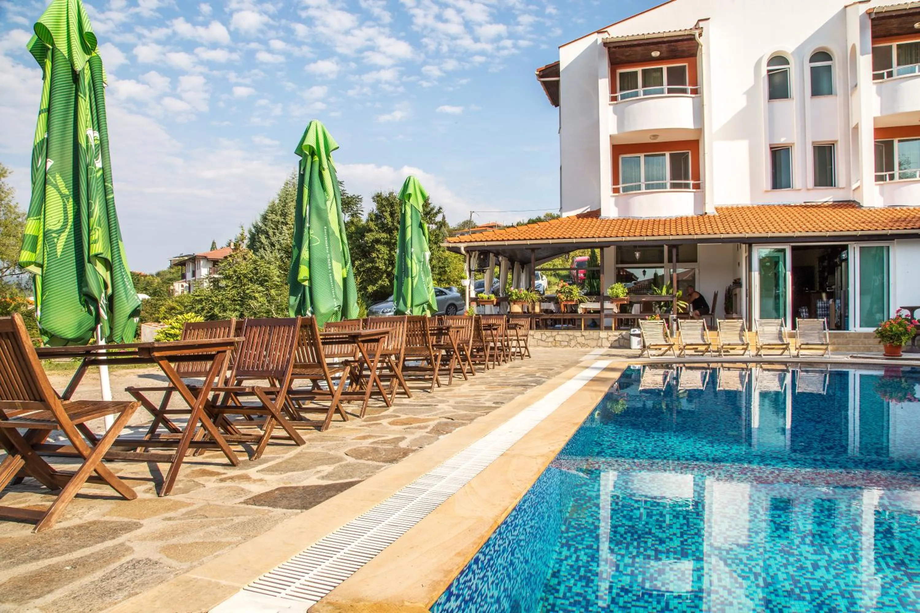 Swimming pool in Family Hotel Saint Konstantin