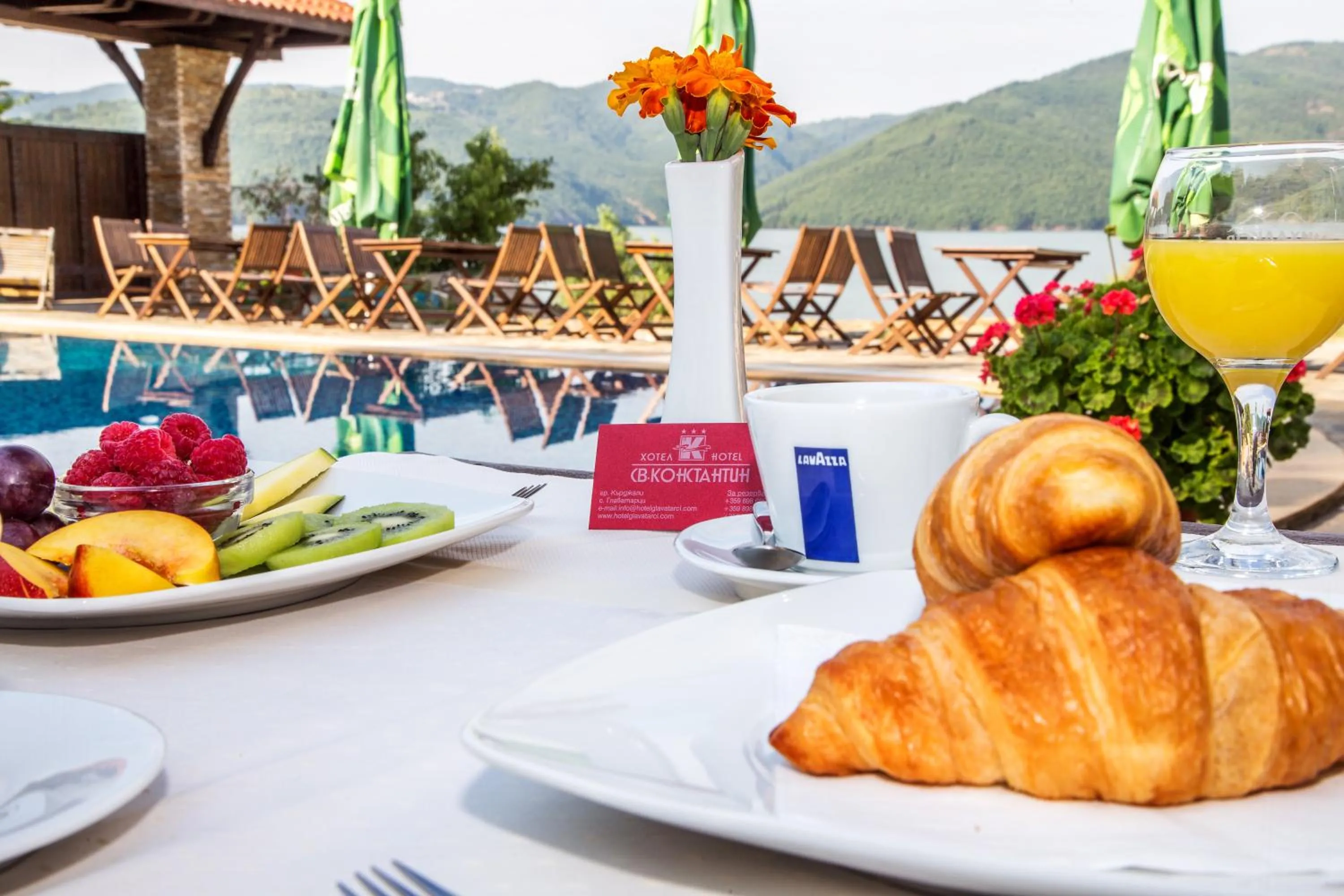 Mountain view in Family Hotel Saint Konstantin