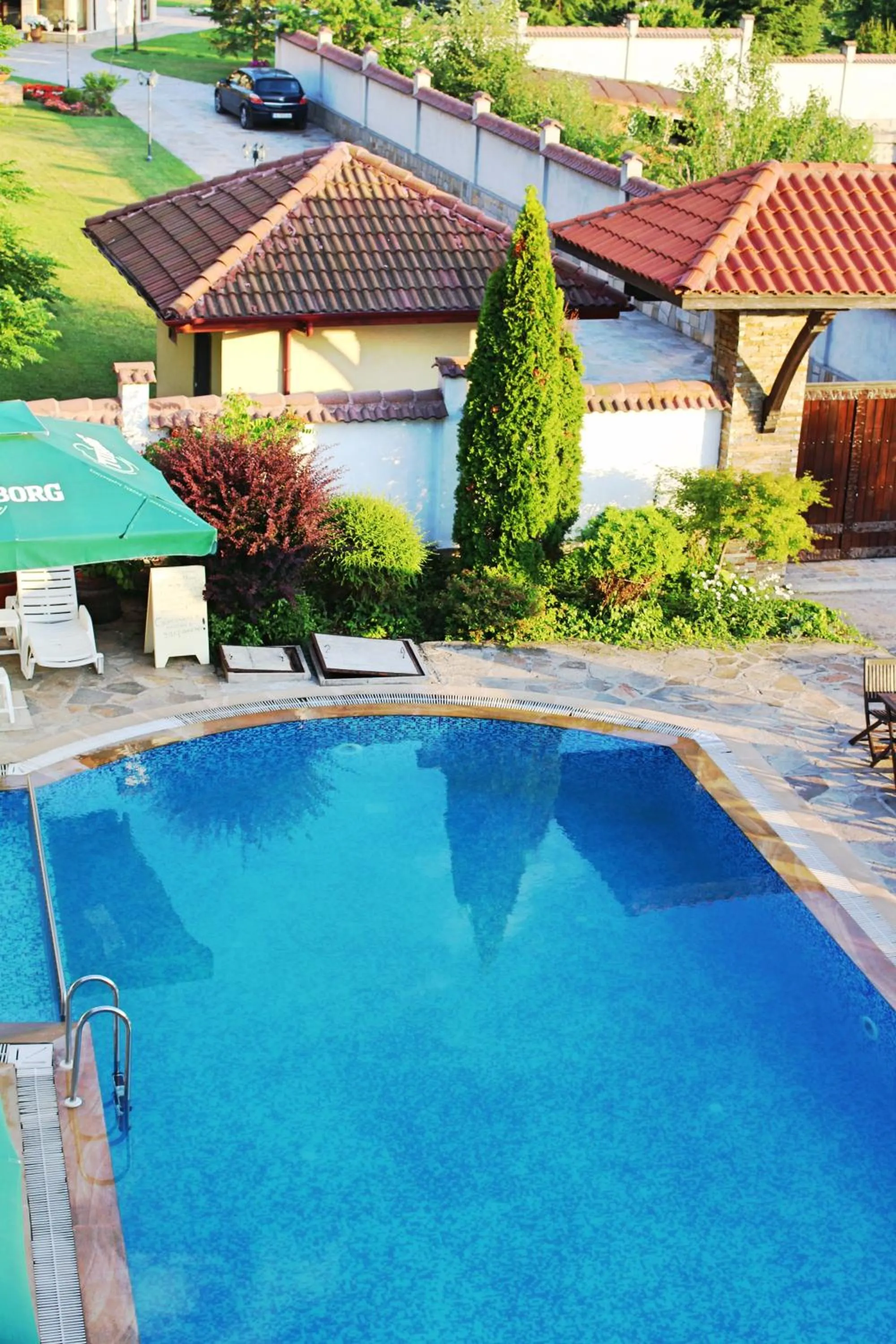 Garden view in Family Hotel Saint Konstantin