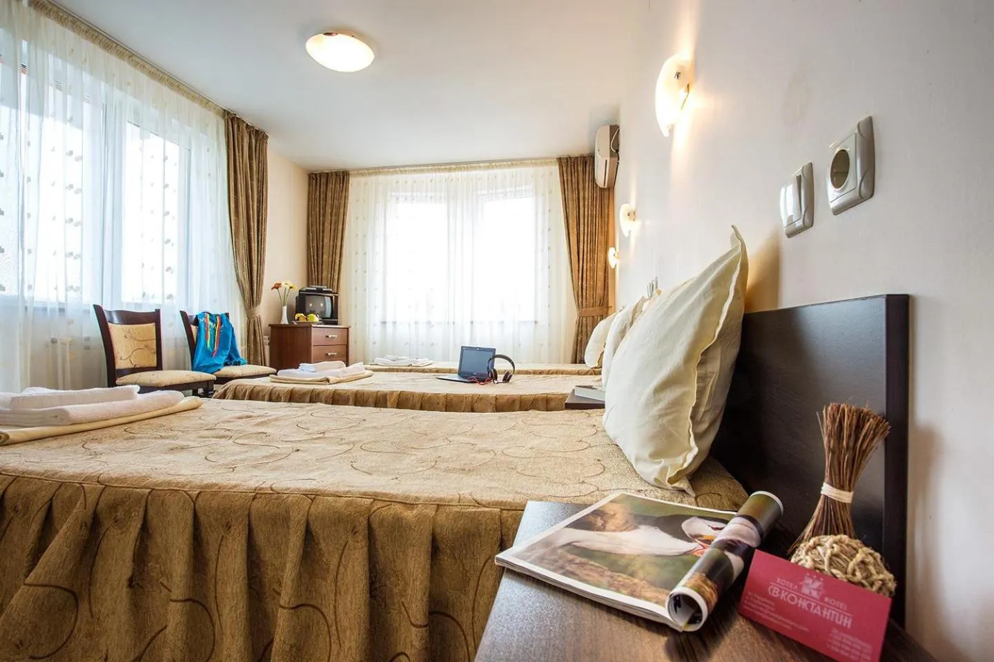 Photo of the whole room, Bed in Family Hotel Saint Konstantin