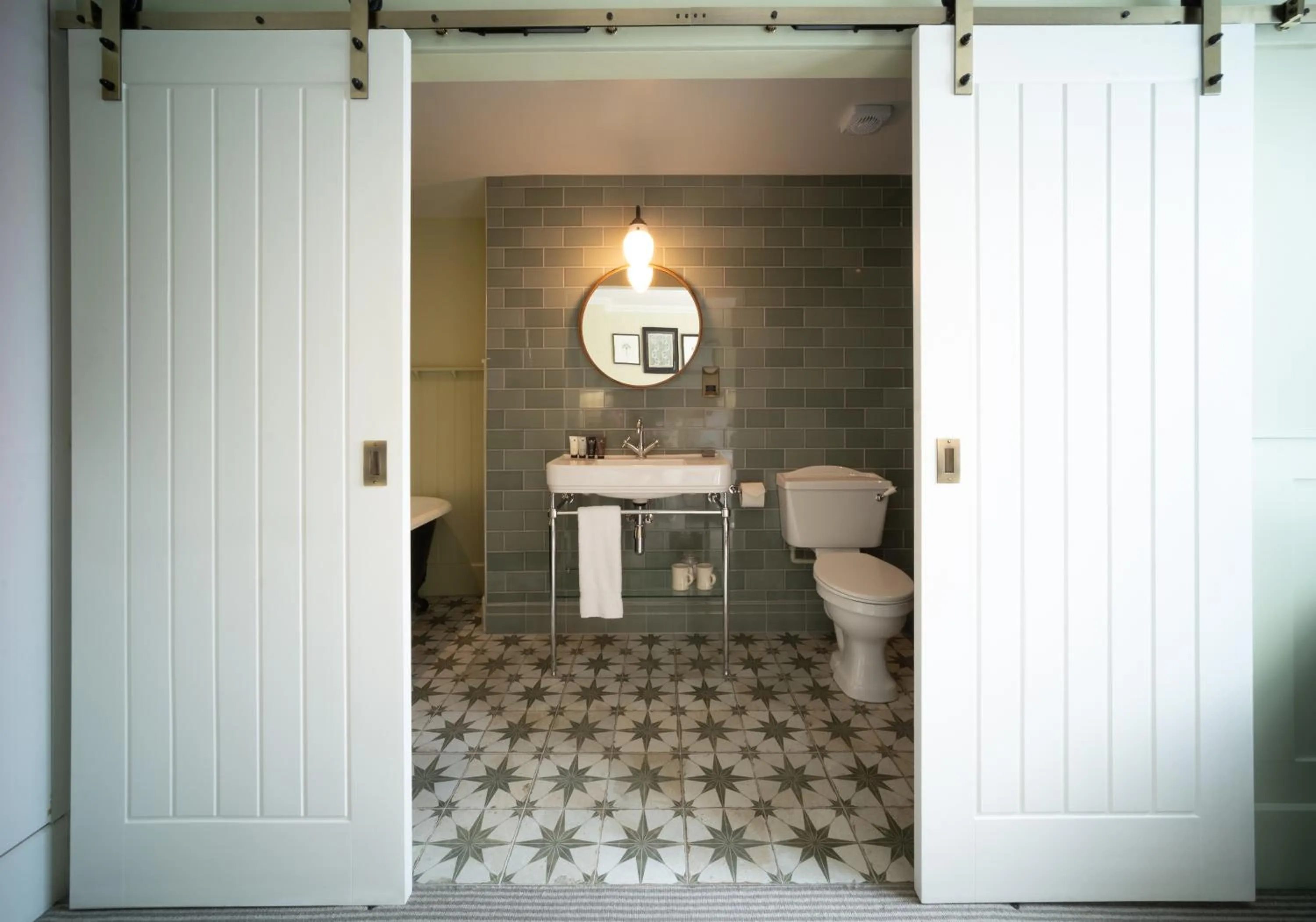 Bathroom in Eleven Didsbury Park Hotel