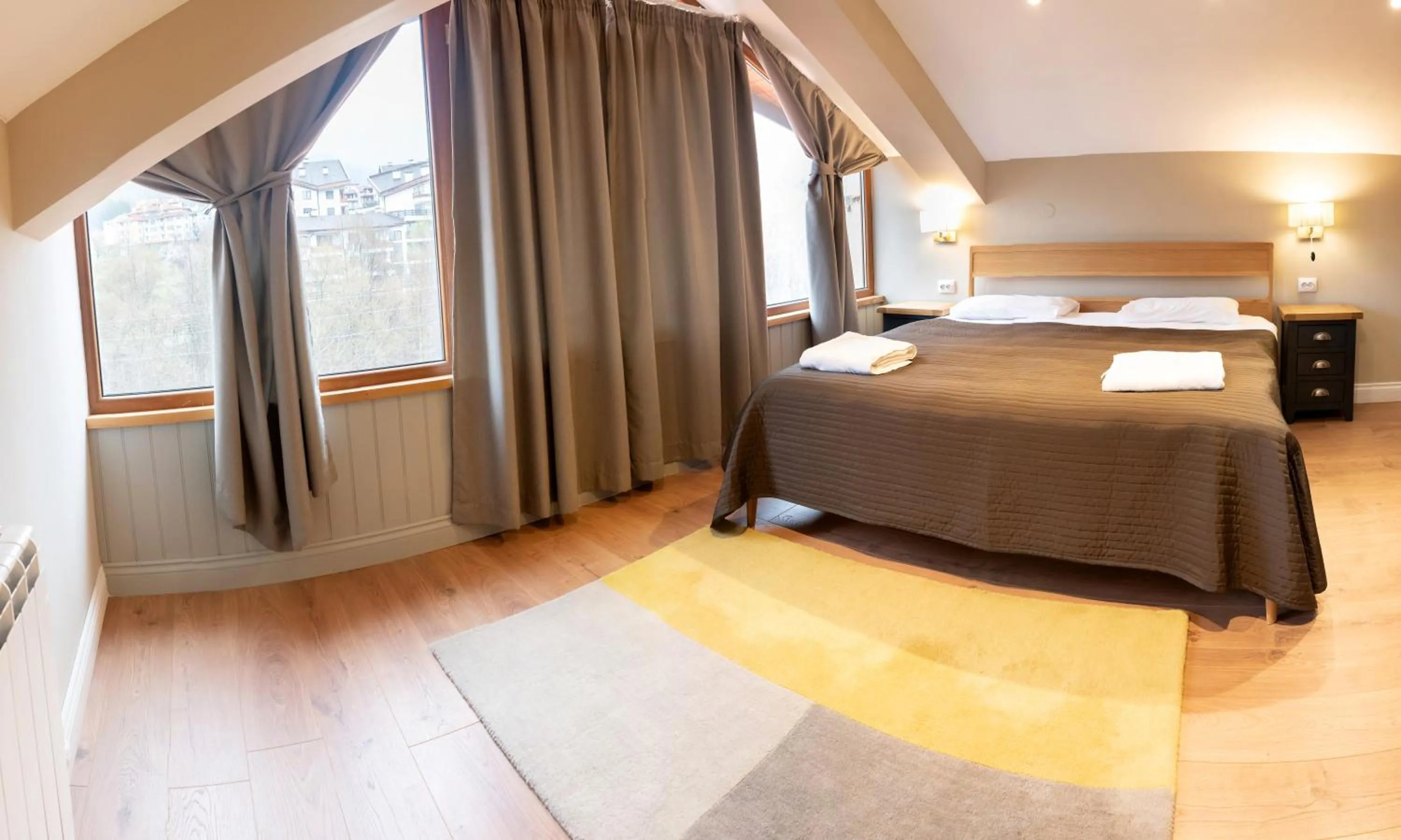 Bed in Predela 2 Aparthotel