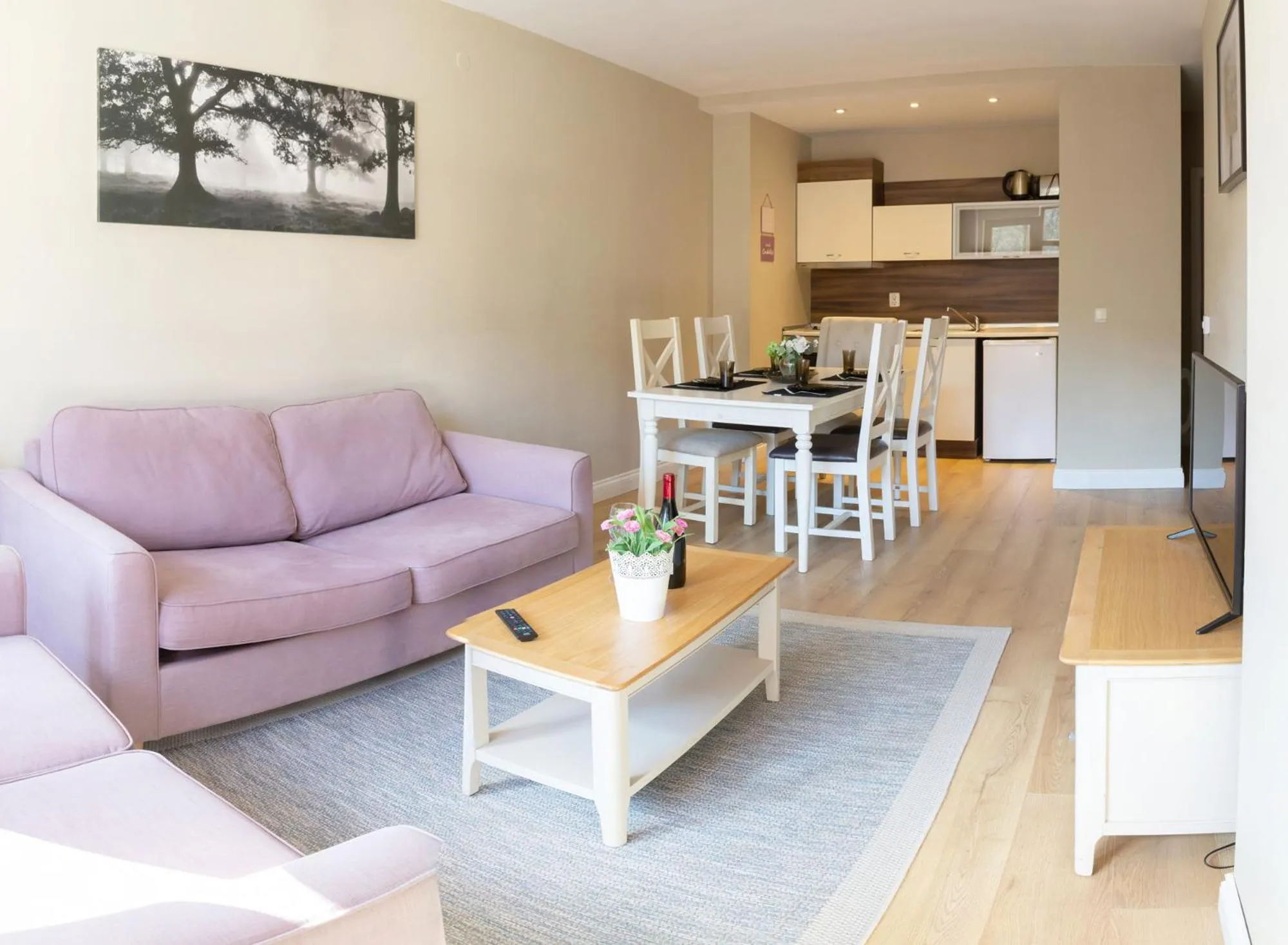 Kitchen or kitchenette in Predela 2 Aparthotel