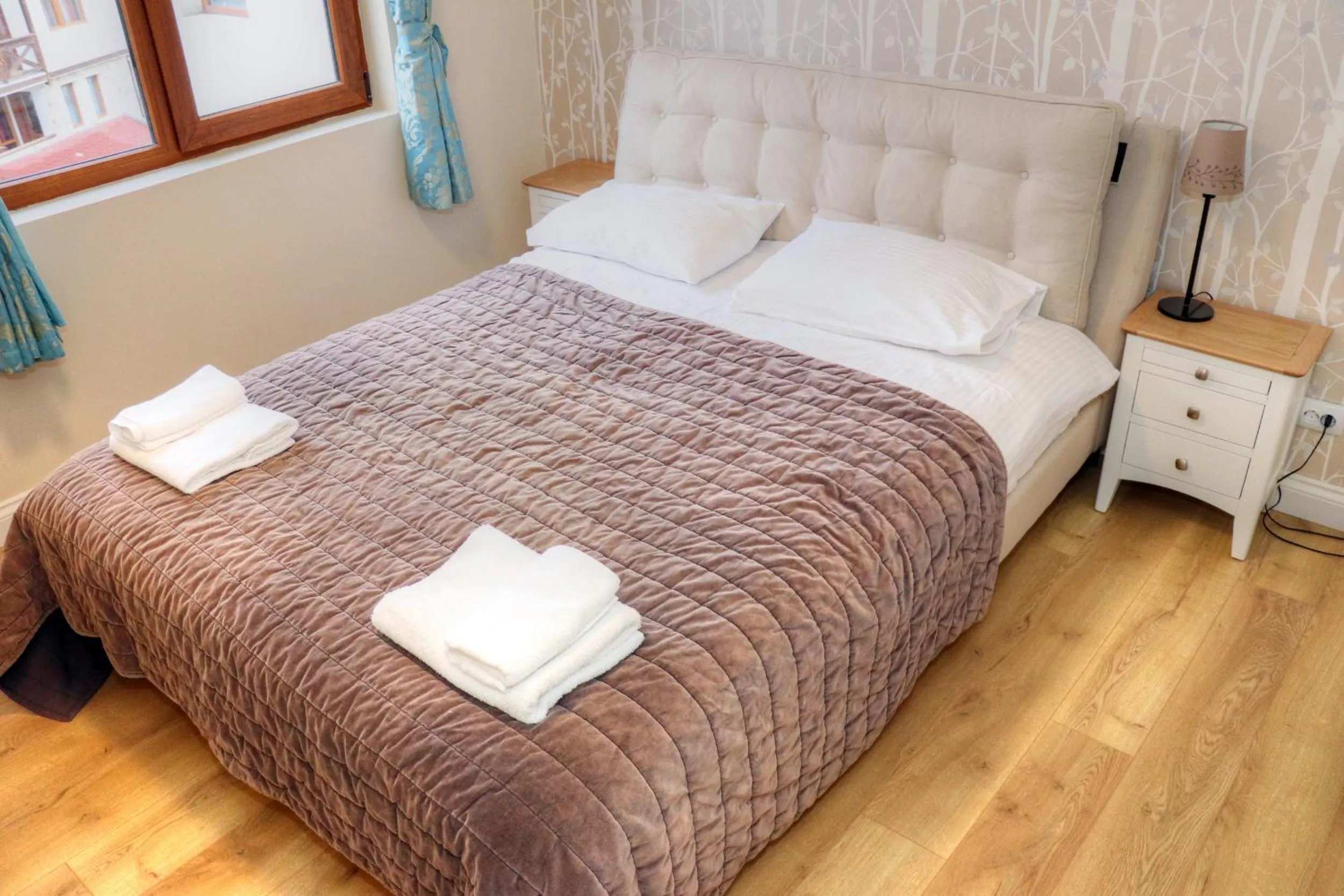 Bed in Predela 2 Aparthotel