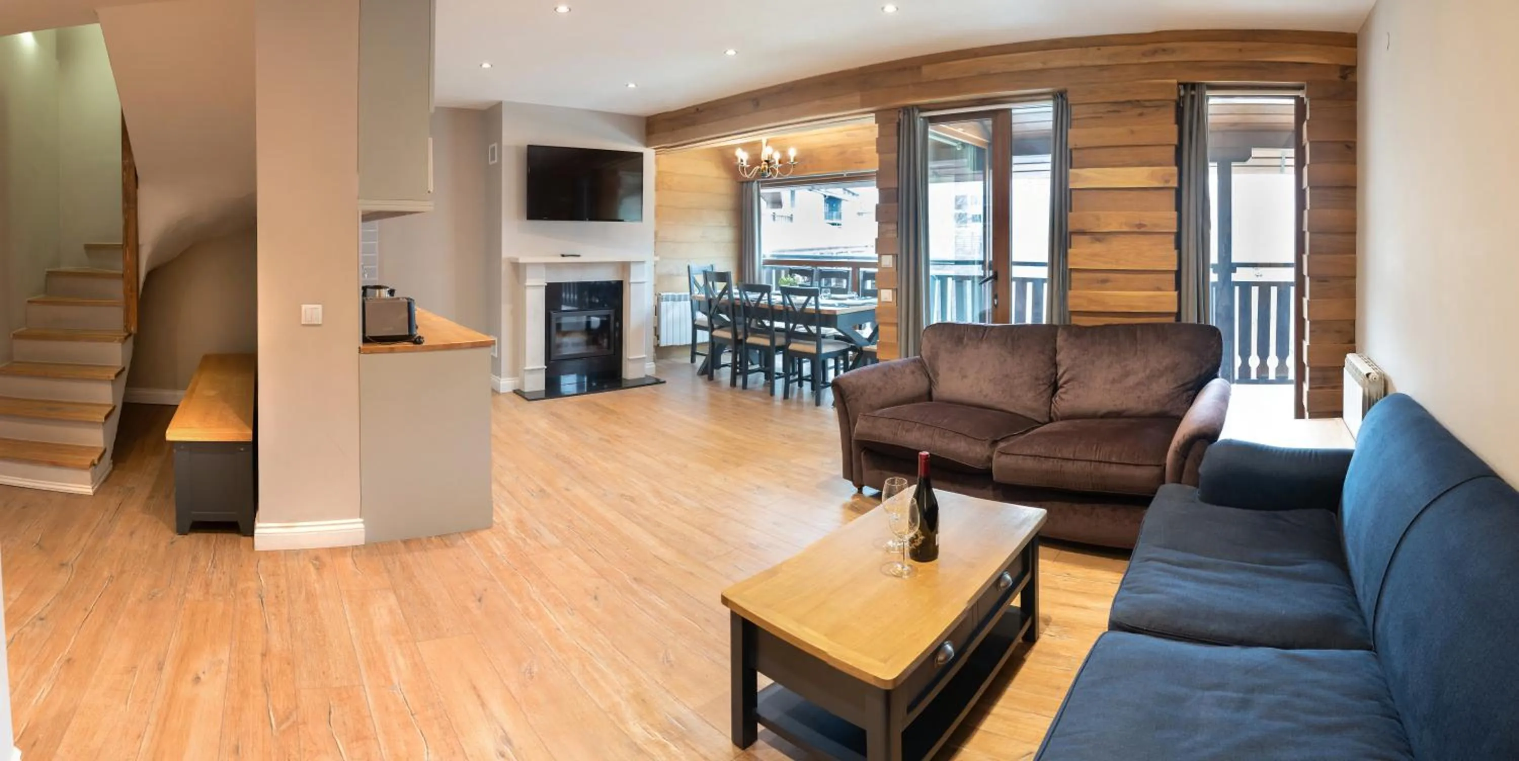 Living room in Predela 2 Aparthotel