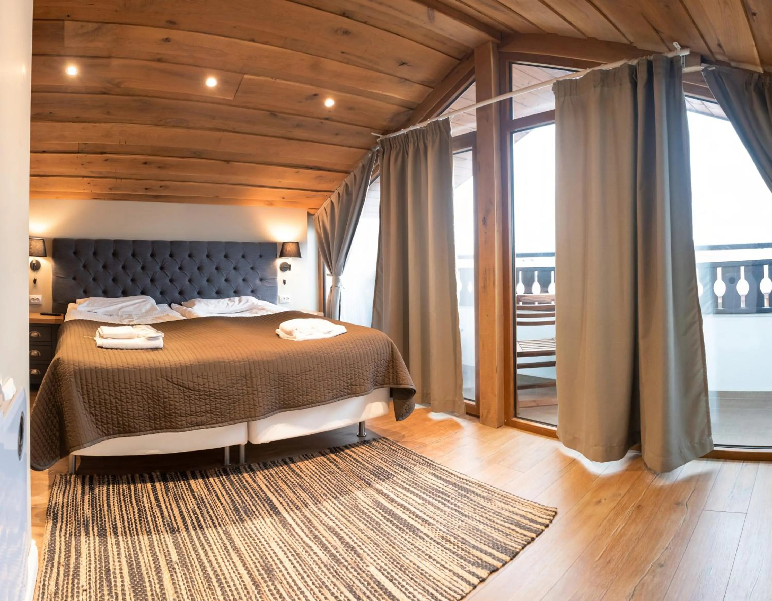 Bed in Predela 2 Aparthotel