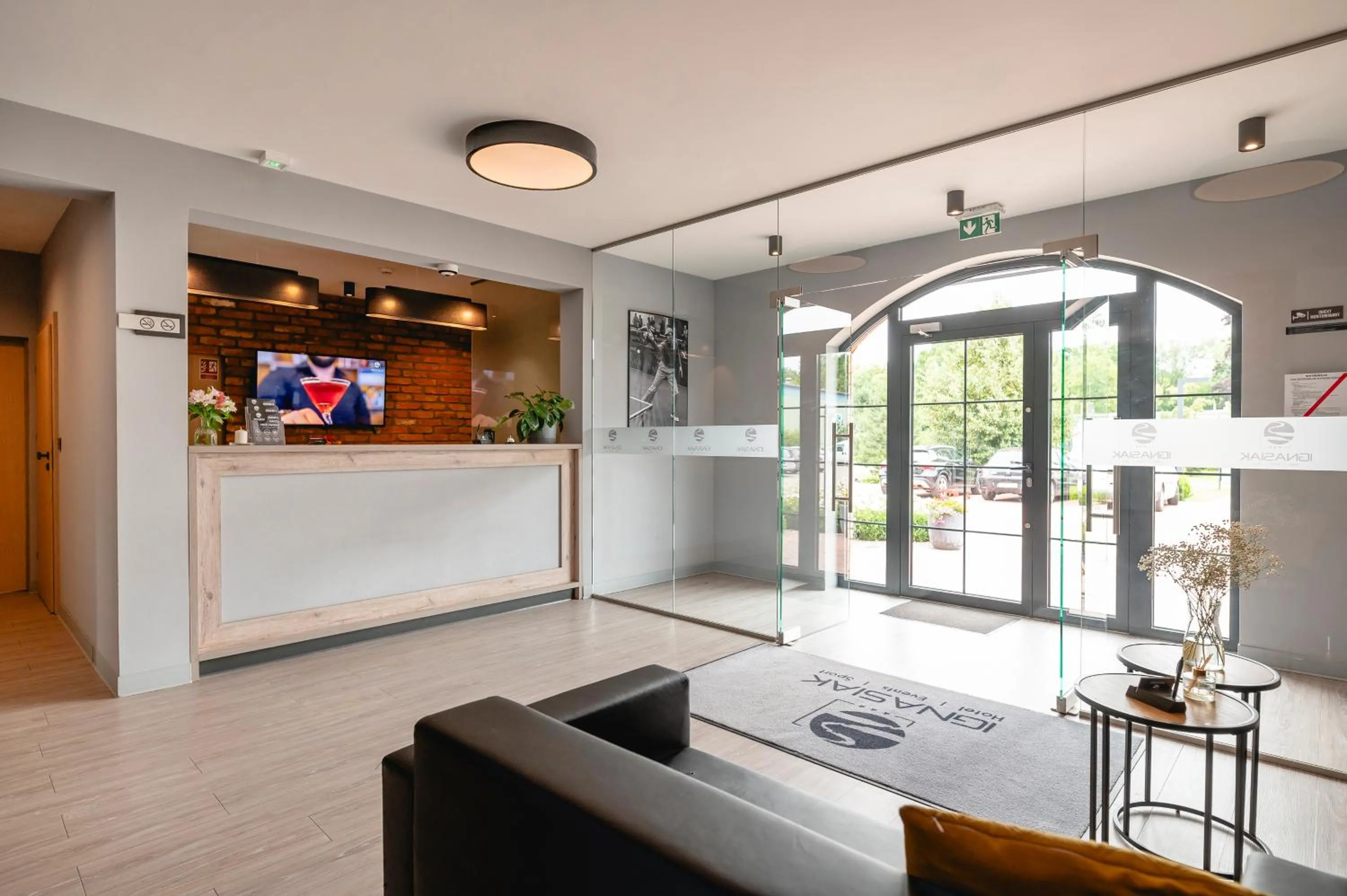 Lobby or reception in Ignasiak Hotel