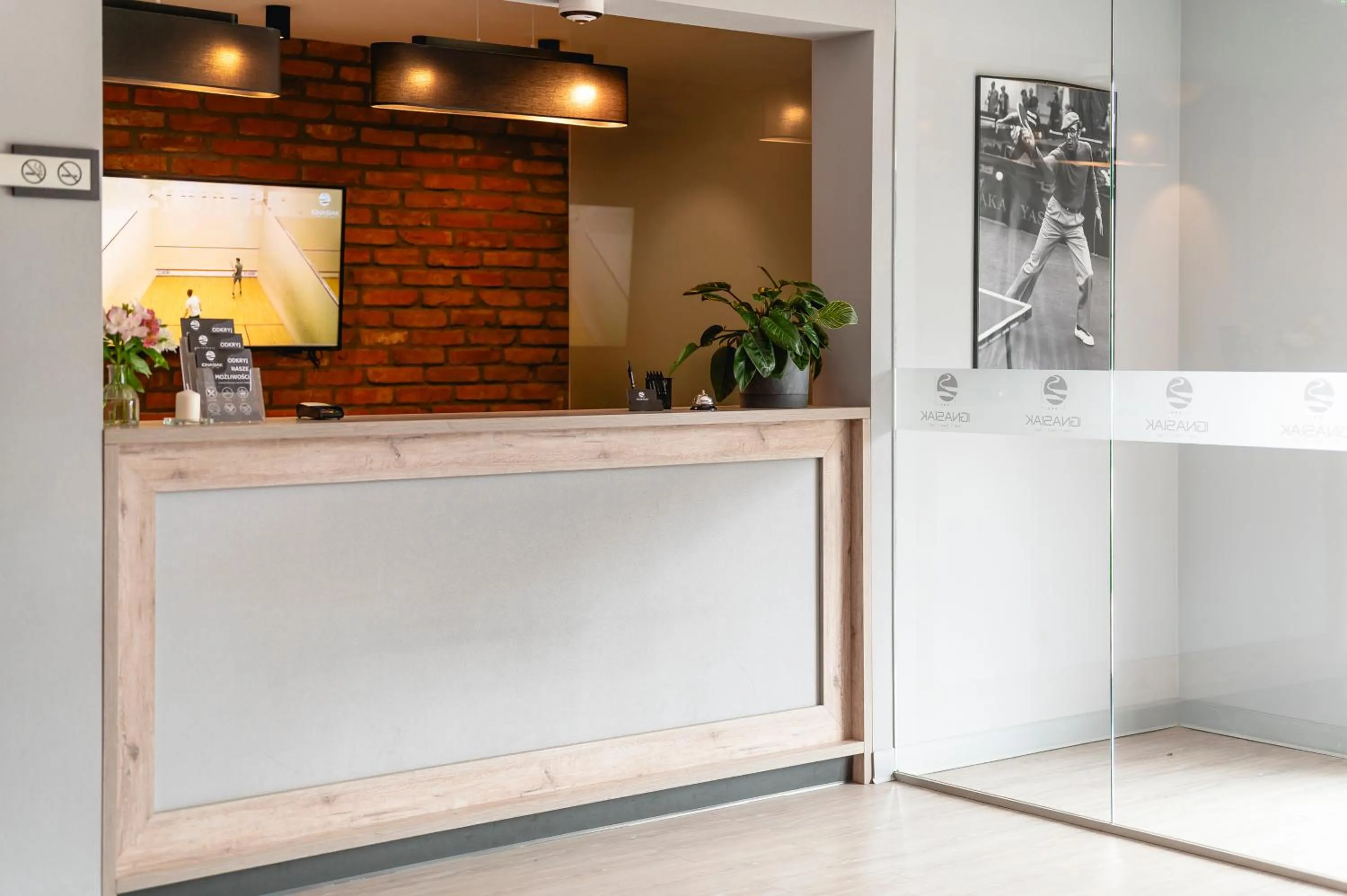 Lobby or reception in Ignasiak Hotel