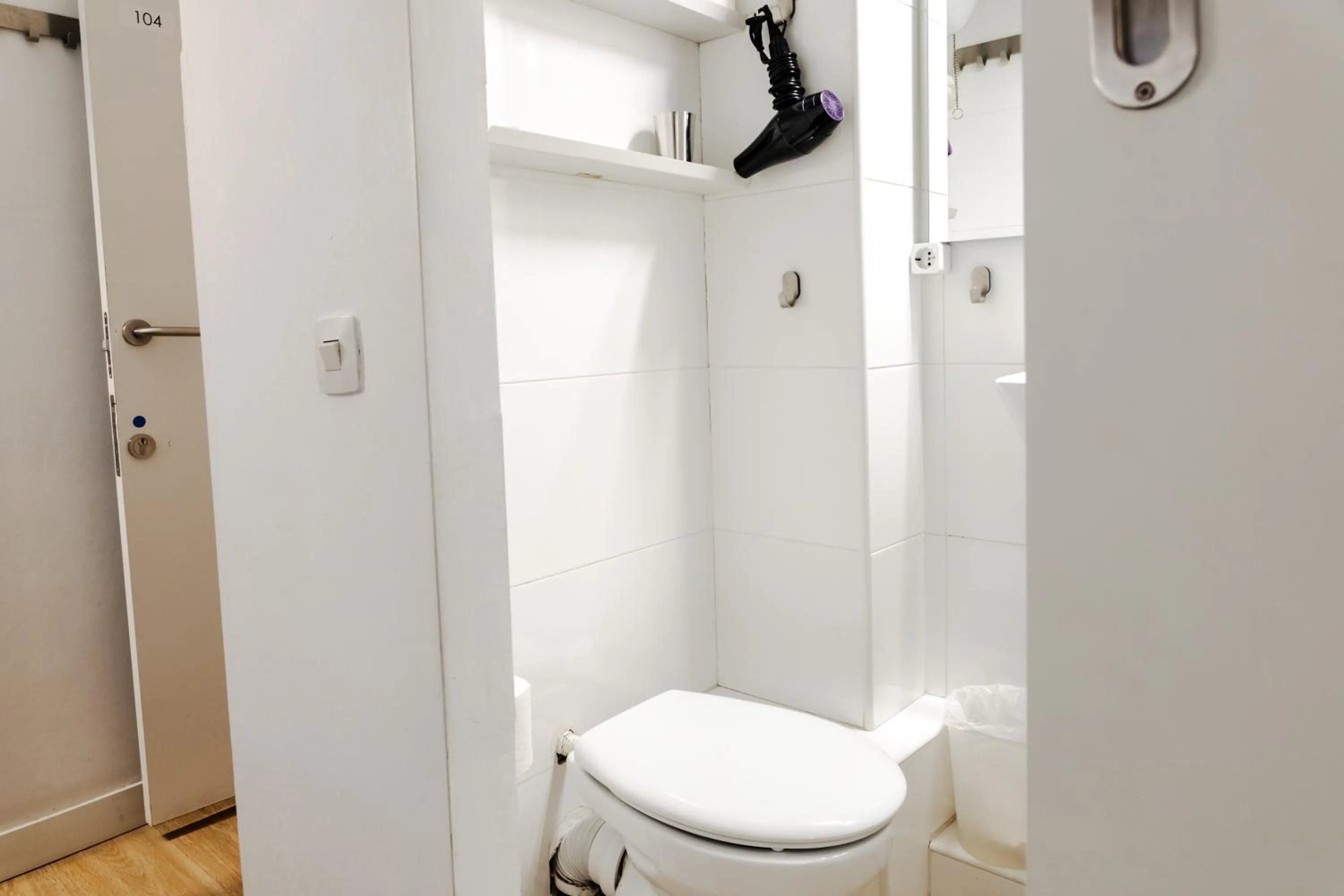 Bathroom in Hostal La Zona